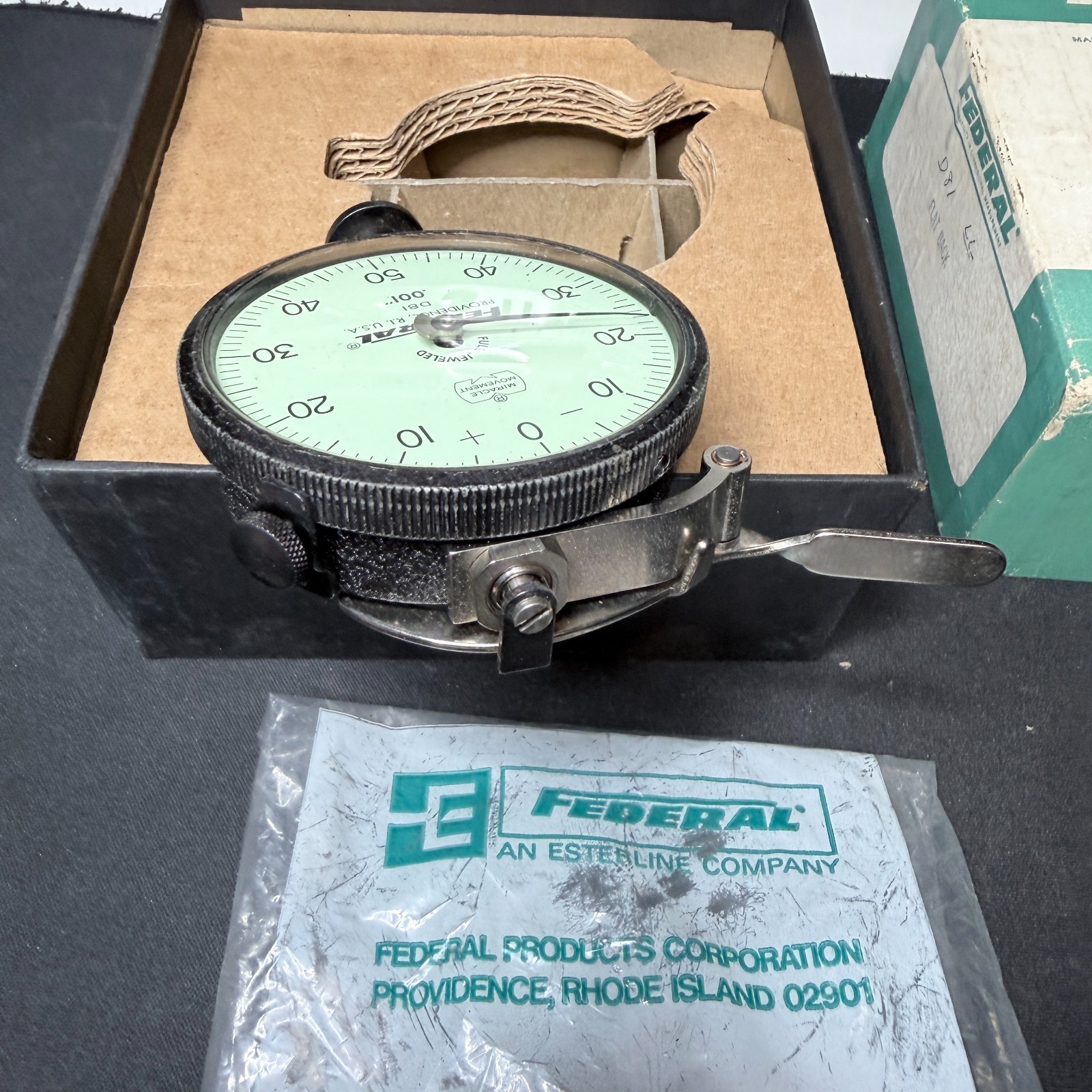 Federal D81 0.001" Dial Indicator in Original Box