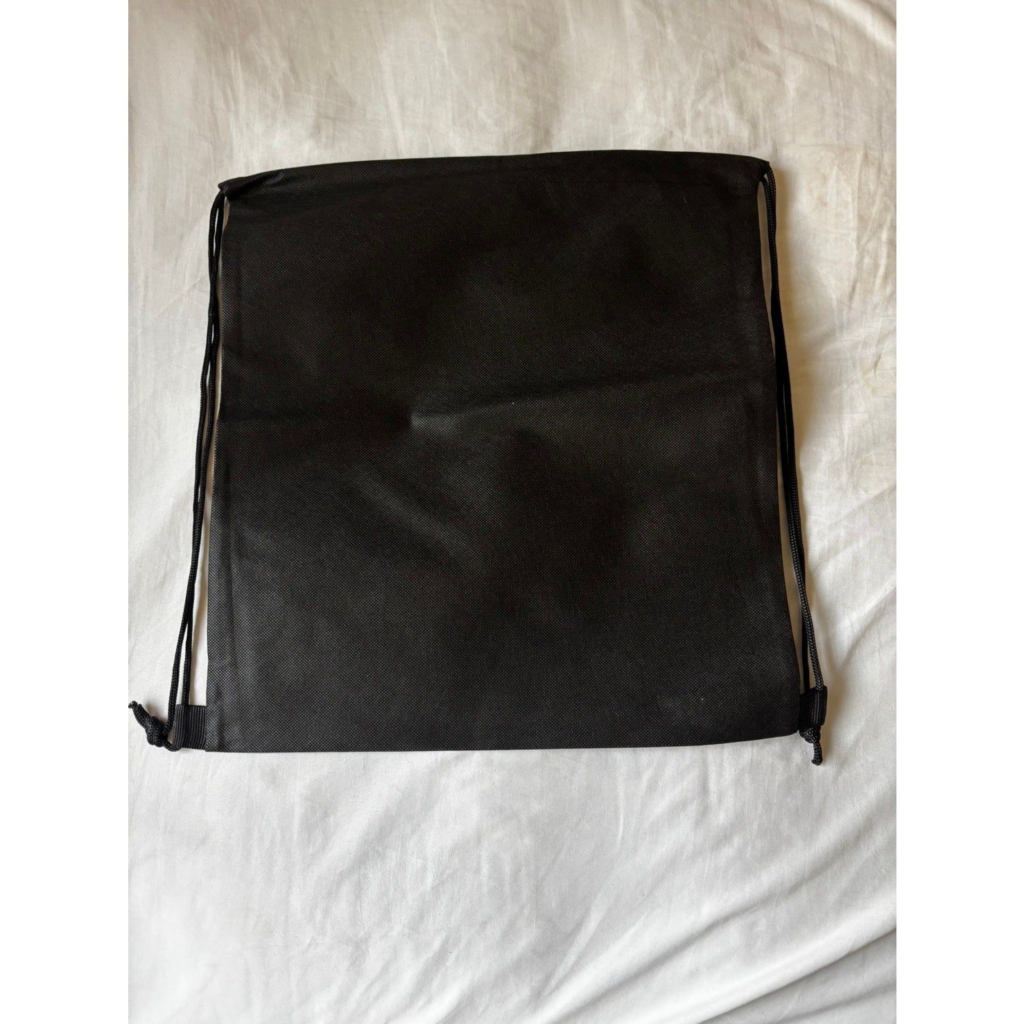 RCF Drawstring Backpack – Black Promotional Bag