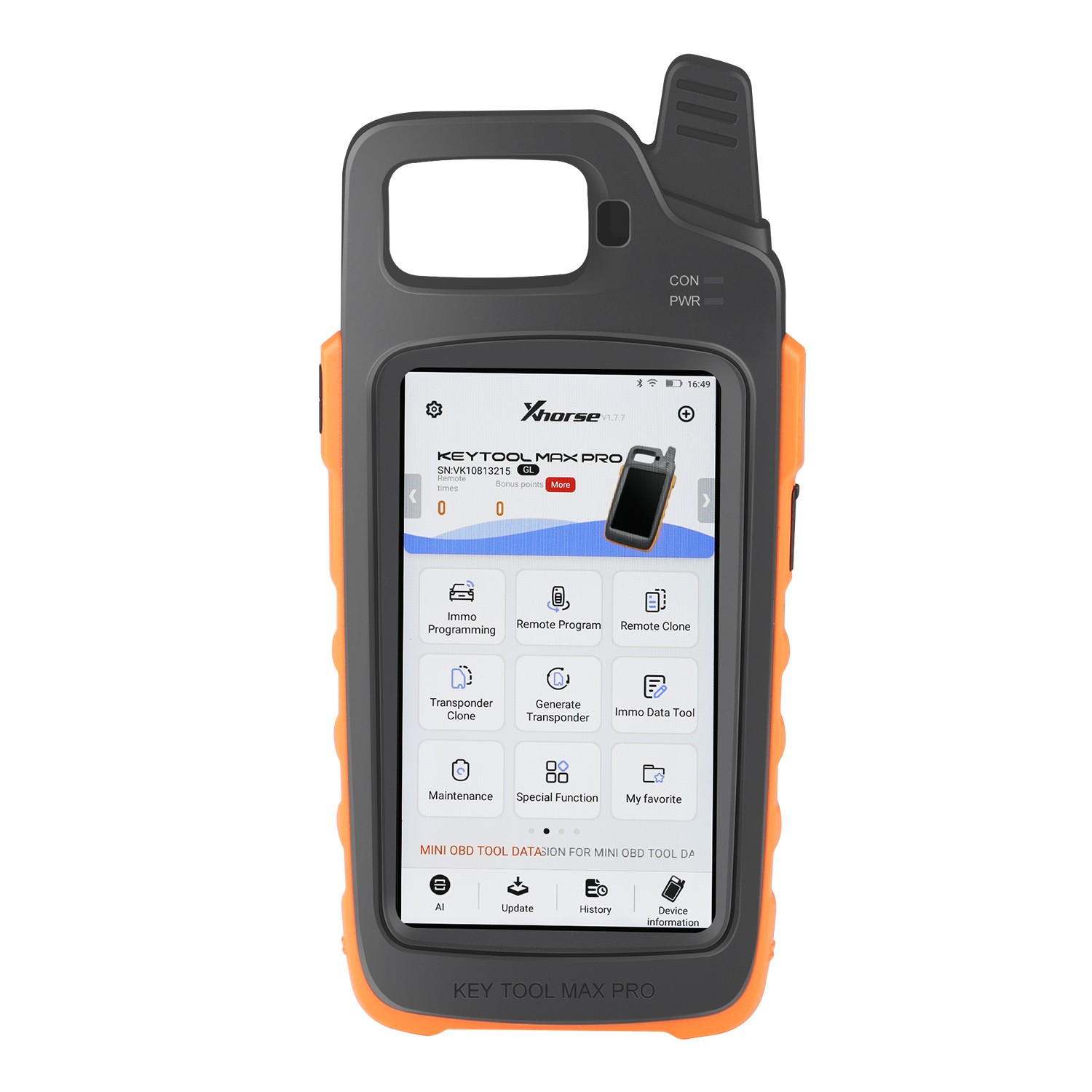 Xhorse VVDI Key Tool Max Pro With MINI OBD Tool & Key Tool Max Function US Stock