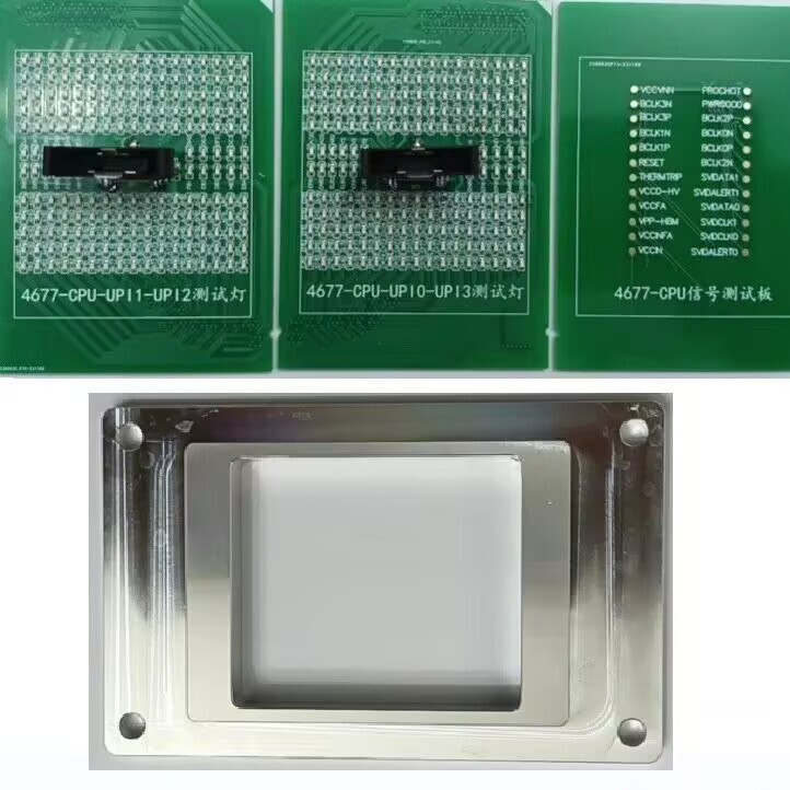 LGA4677 4677 Socket Tester CPU Socket Analyzer Dummy Load Fake Load with LED