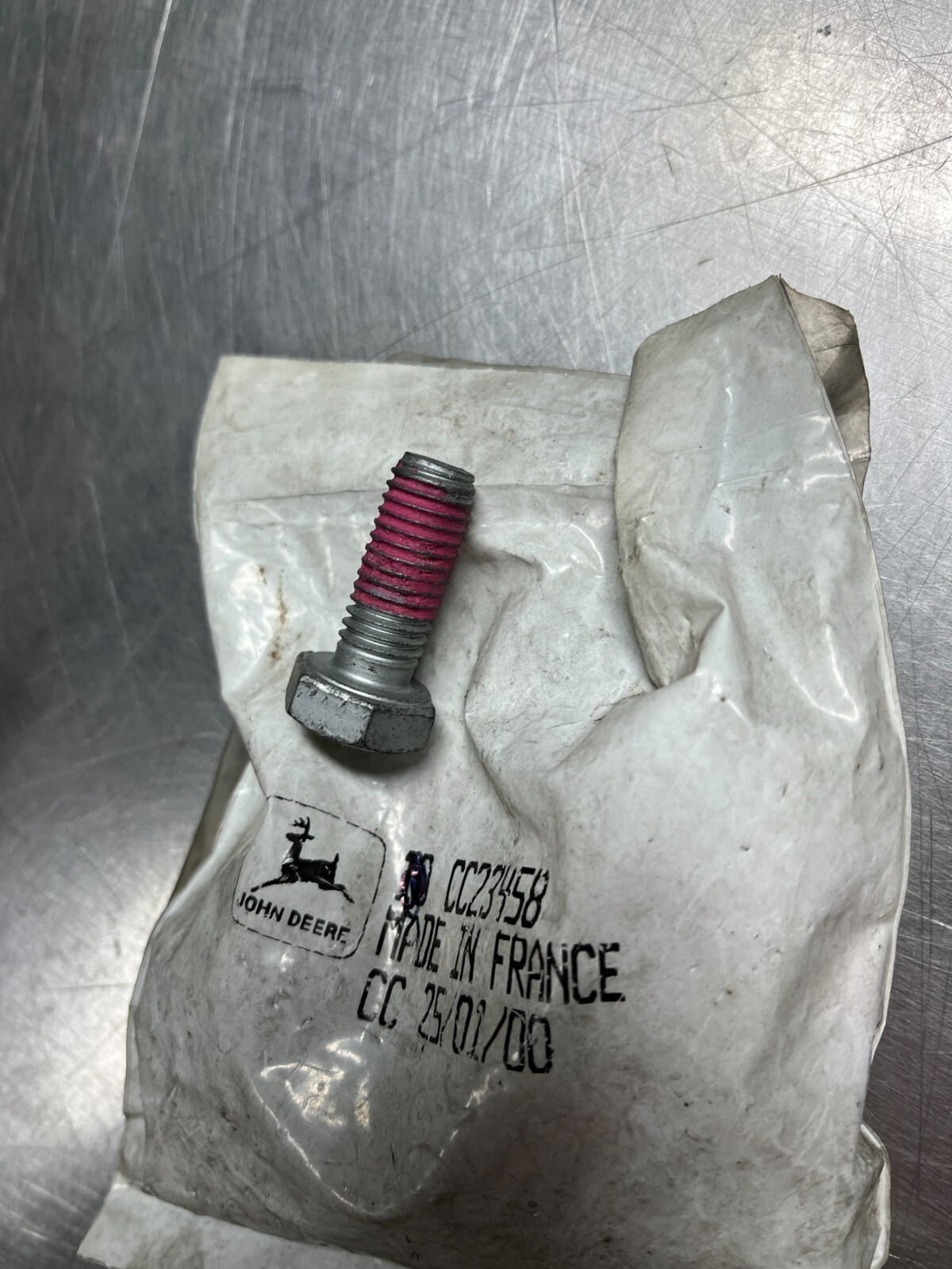 CC23458 Genuine OEM John Deere CAP SCREW