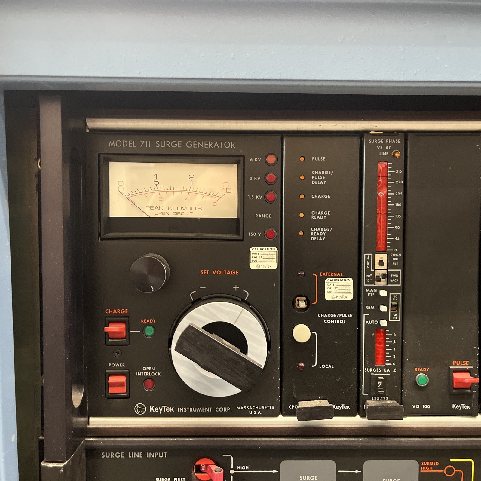 KEYTEK 711 SURGE GENERATOR- CPC101- VIS102- P7A   (GKG75)