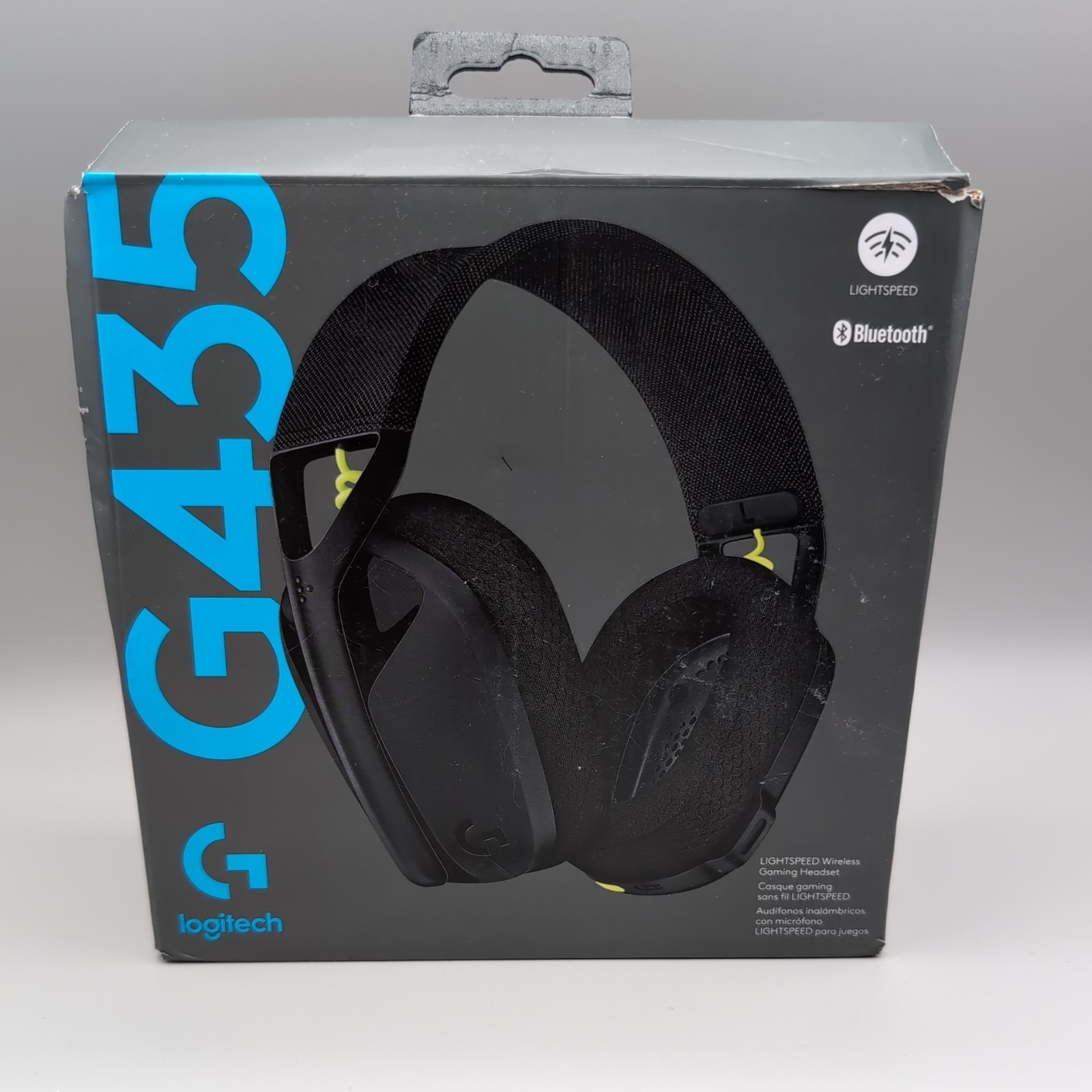 New Logitech G435 Noise-Cancel Wireless Headphones Black 981-001049 FREE SHIP