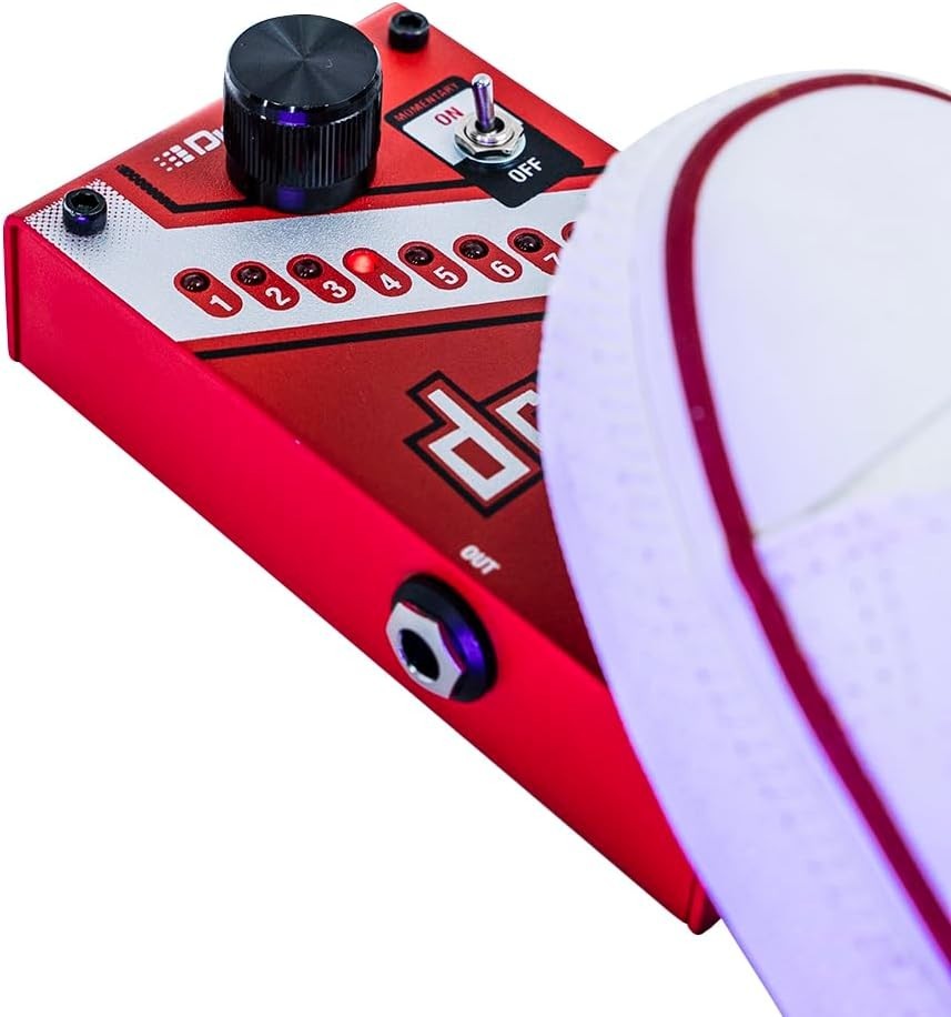 DigiTech DROP Polyphonic Drop Tune Pedal Red New