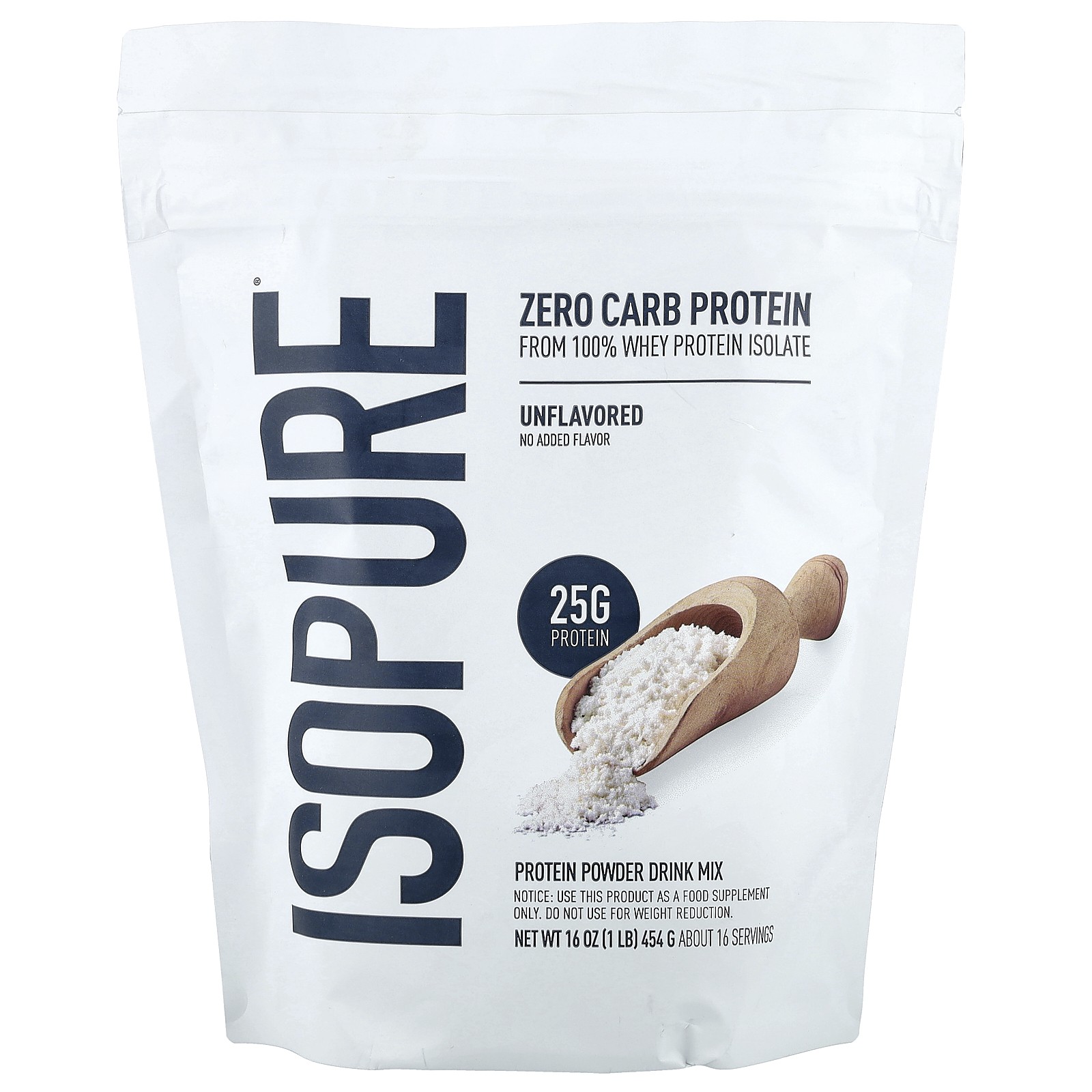 Nature s Best IsoPure IsoPure Whey Protein Isolate Protein Powder Gluten-Free,