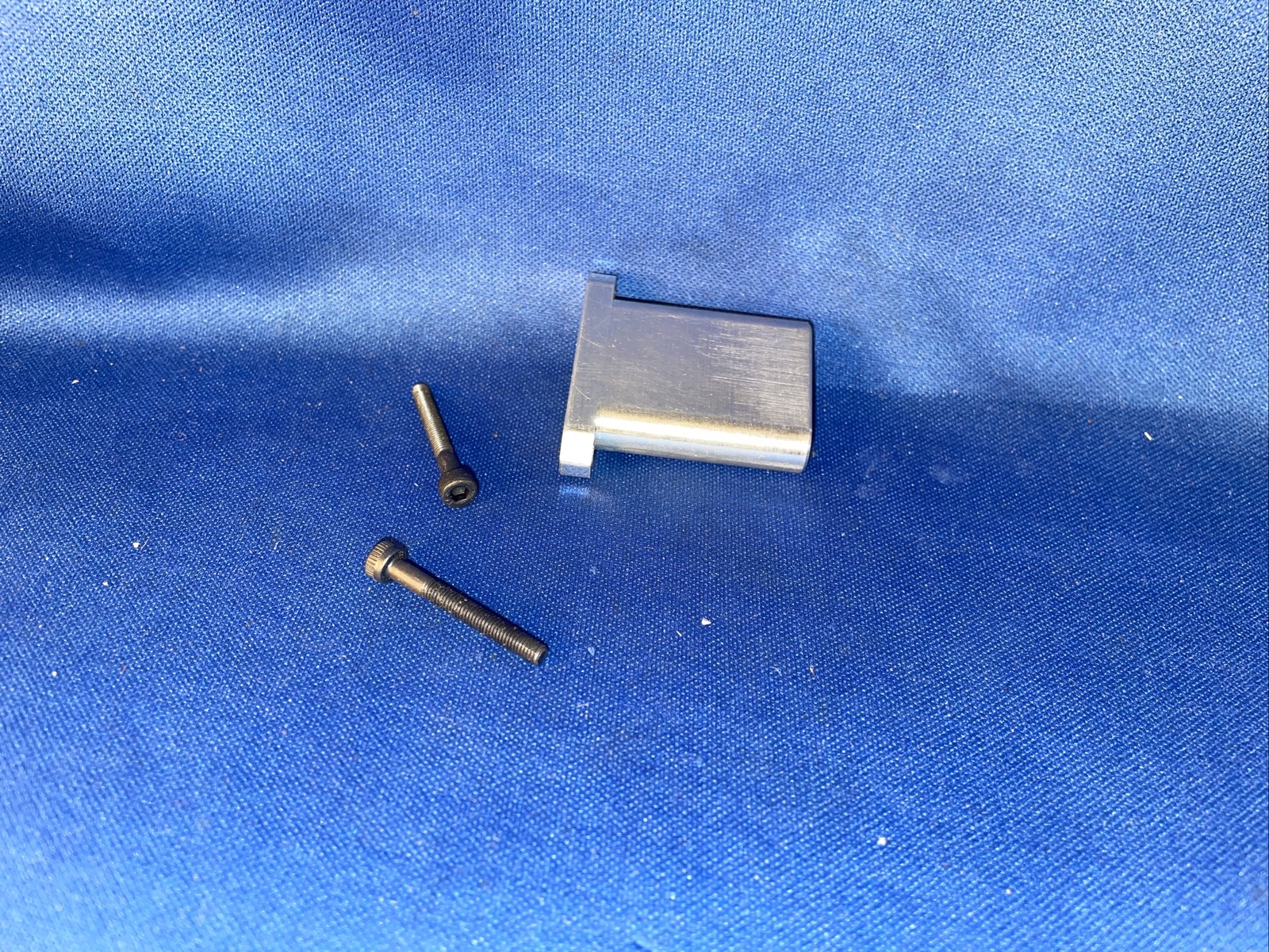 OS FP20-25 & LA 25 TONGUE MUFFLER WITH SCREWS NEW THICKER WALLS NIP