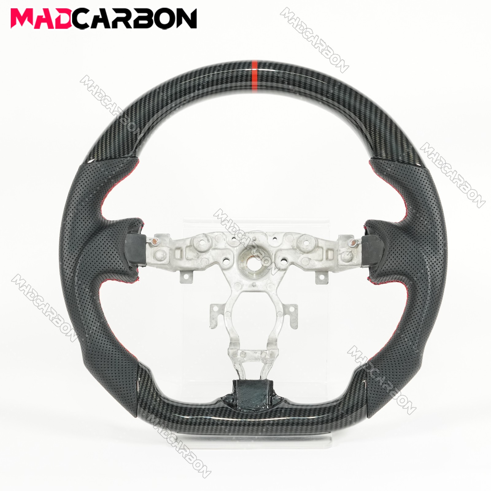 Hydro Dip Carbon Fiber Sport Steering Wheel Fit For 2008-2021 Nissan 370z Nismo