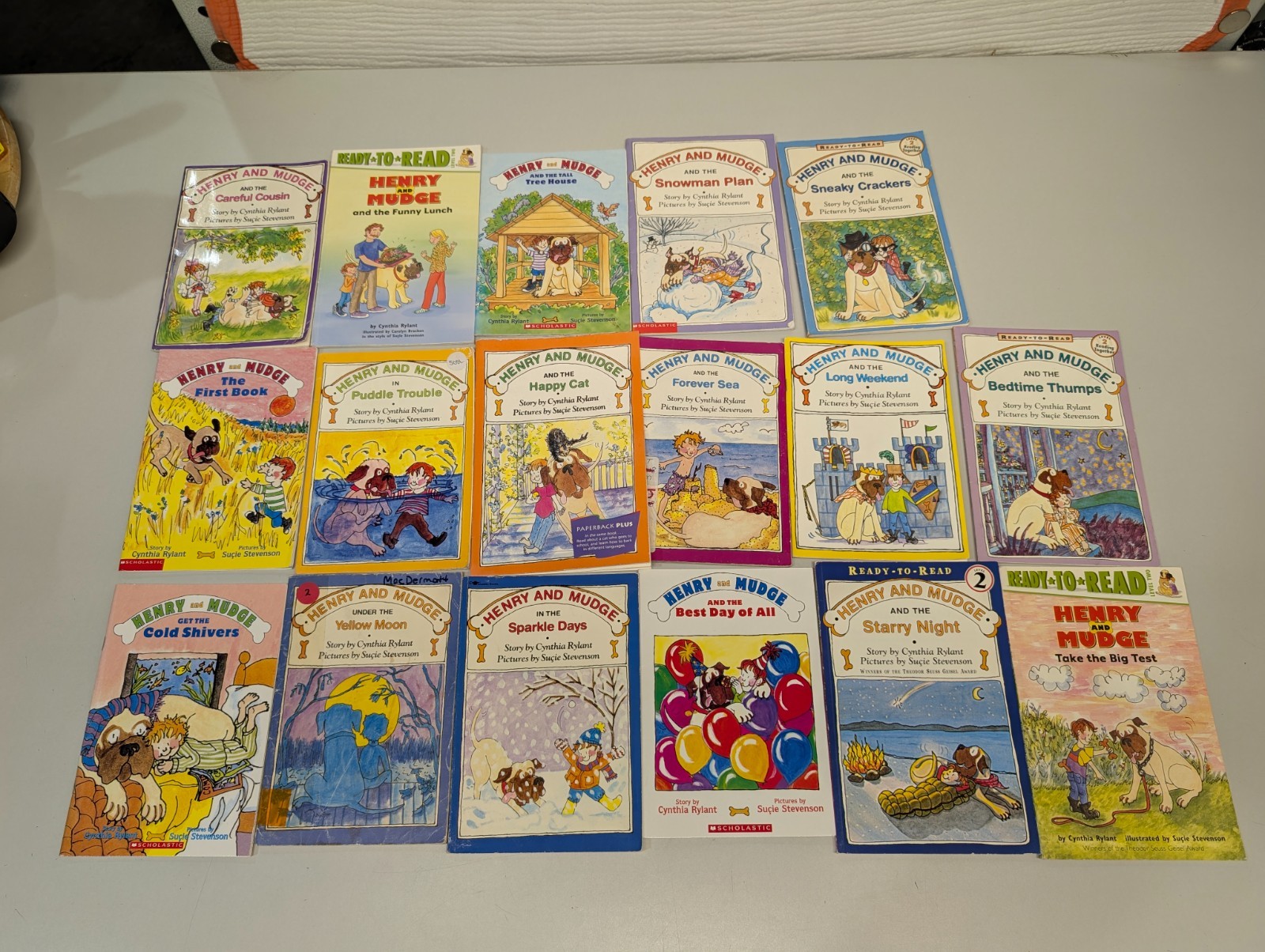 Lot of 17 Henry And Mudge Books By Cynthia Rylant Collection Set