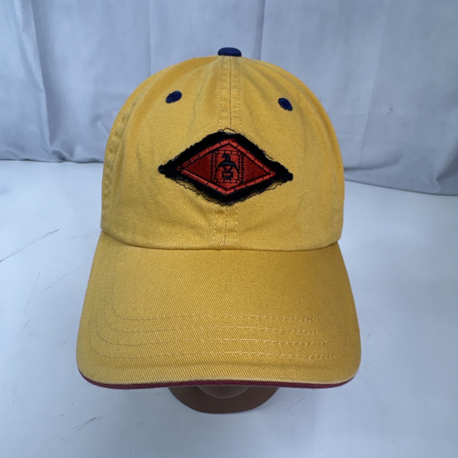 Indian Creek Country Club Golf Hat Cap Yellow Imperial Miami Adjustable Adult