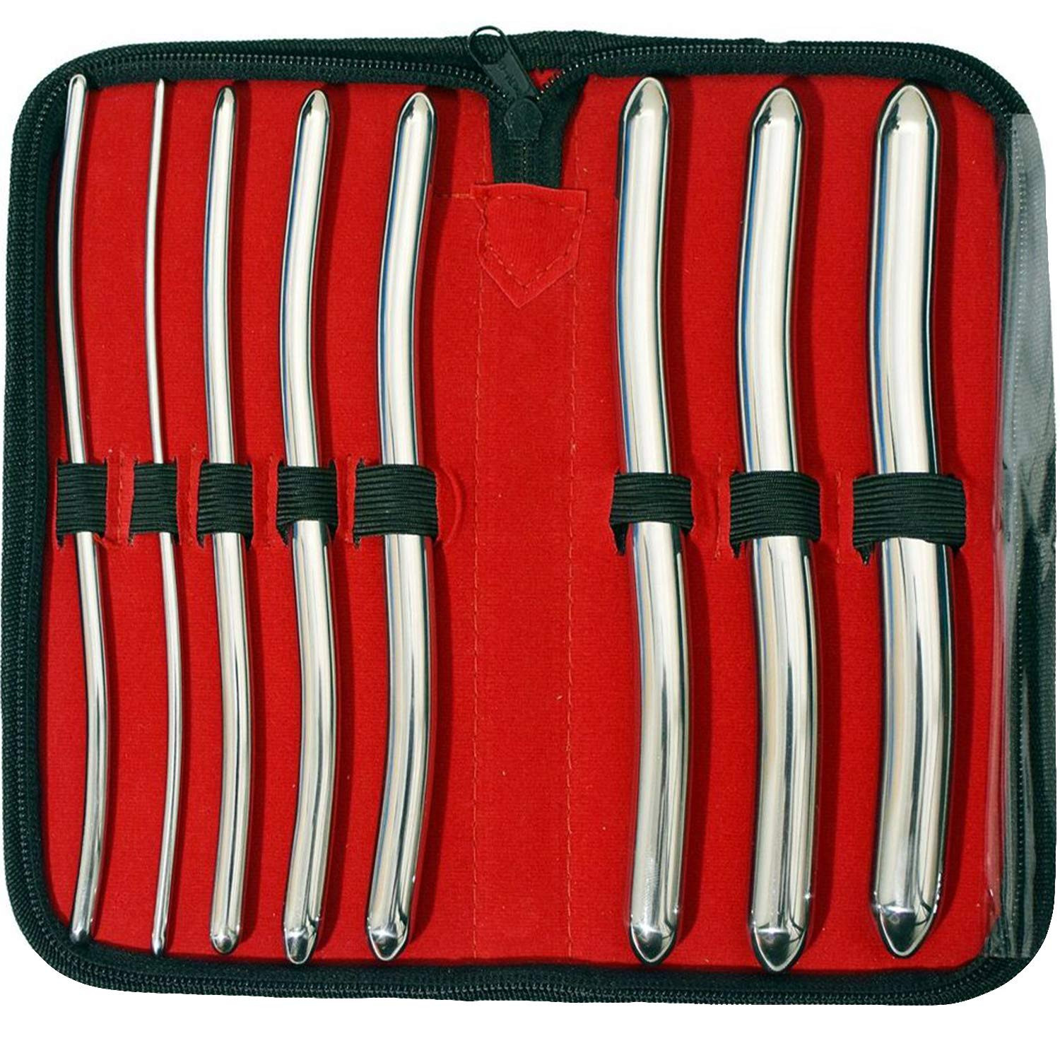 8 Hegar Medical Dilator Sounds Set 7.5Inch Double Ended Instrument (Double Ended