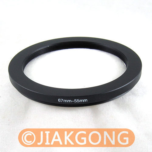 67mm-55mm 67-55 67 to 55 Step Down Ring Filter Adapter