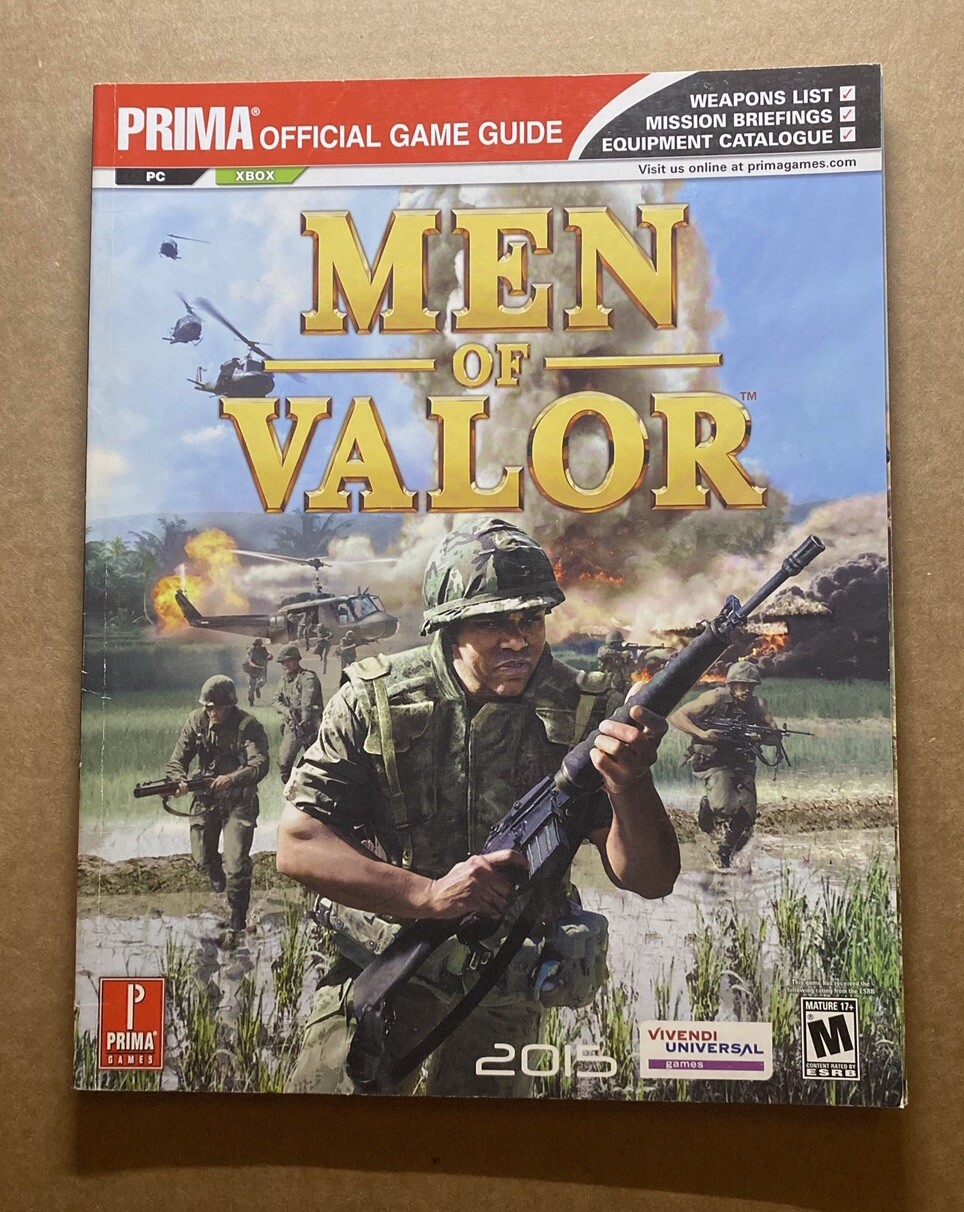 Men Of Valor Prima Official Strategy Guide PC Xbox