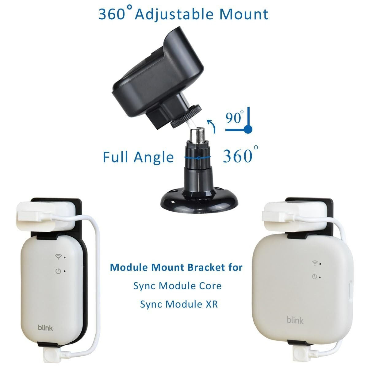 GoHonor Blink Outdoor 4/2K+ Camera Mounting Brackets - 5 Pack