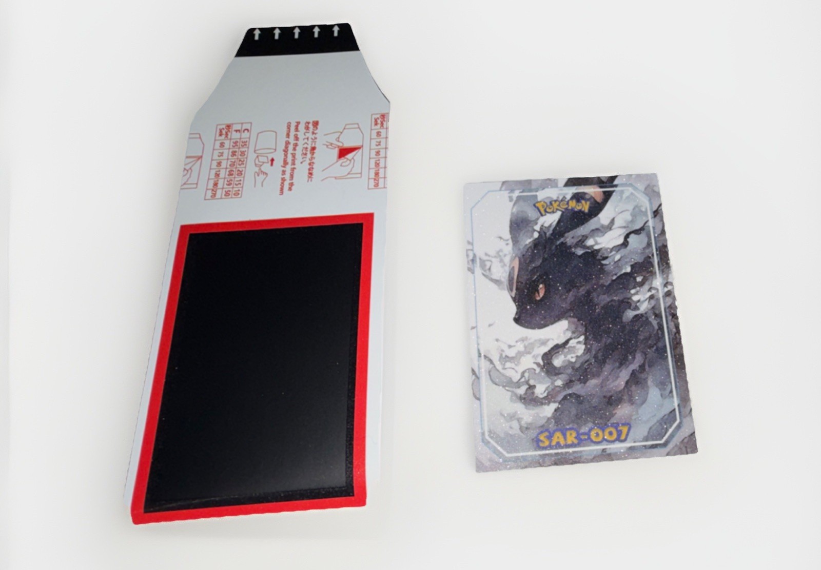 Pokemon Custom Hand Drawn Poloroids - 5 Pack