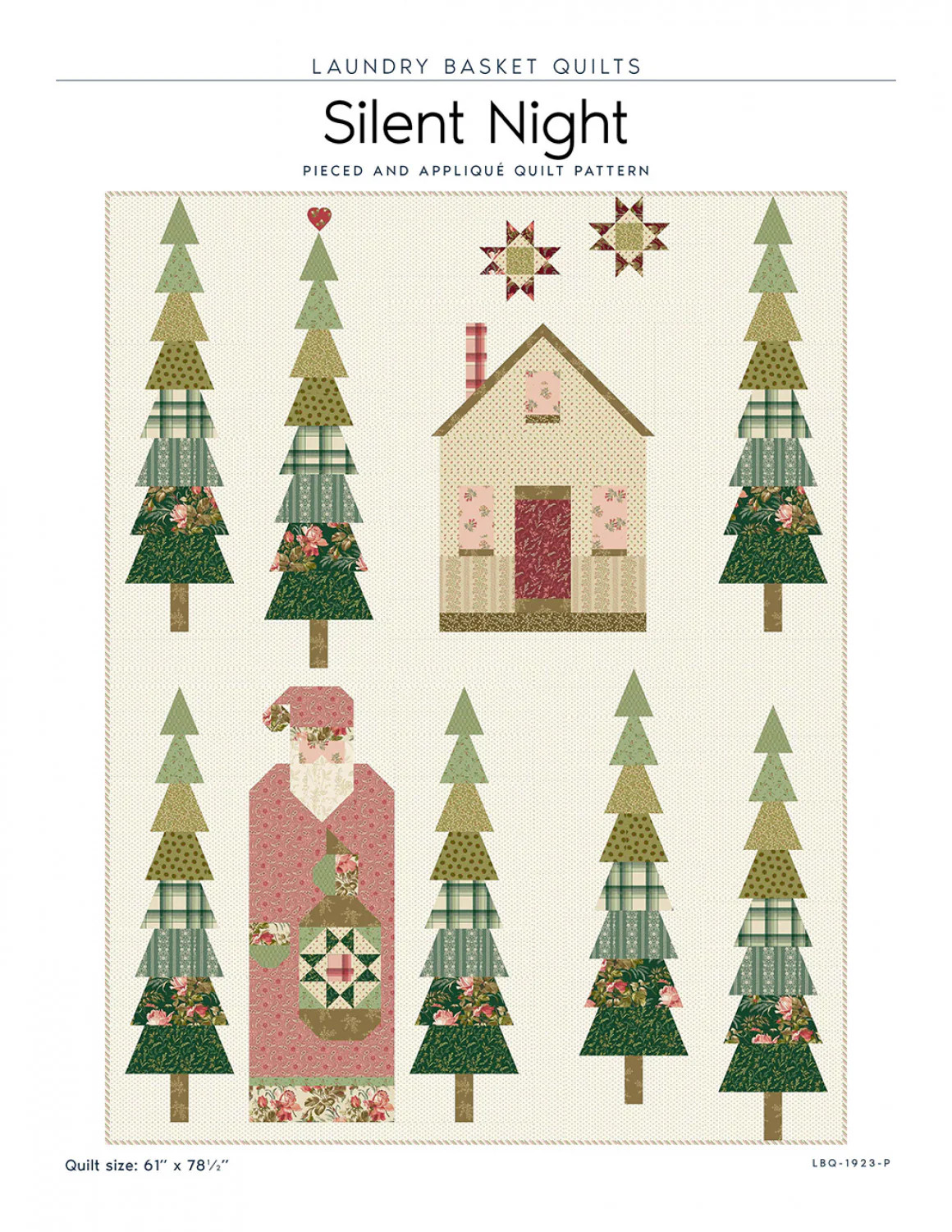 Silent Night Quilt Pattern by Edyta Sitar