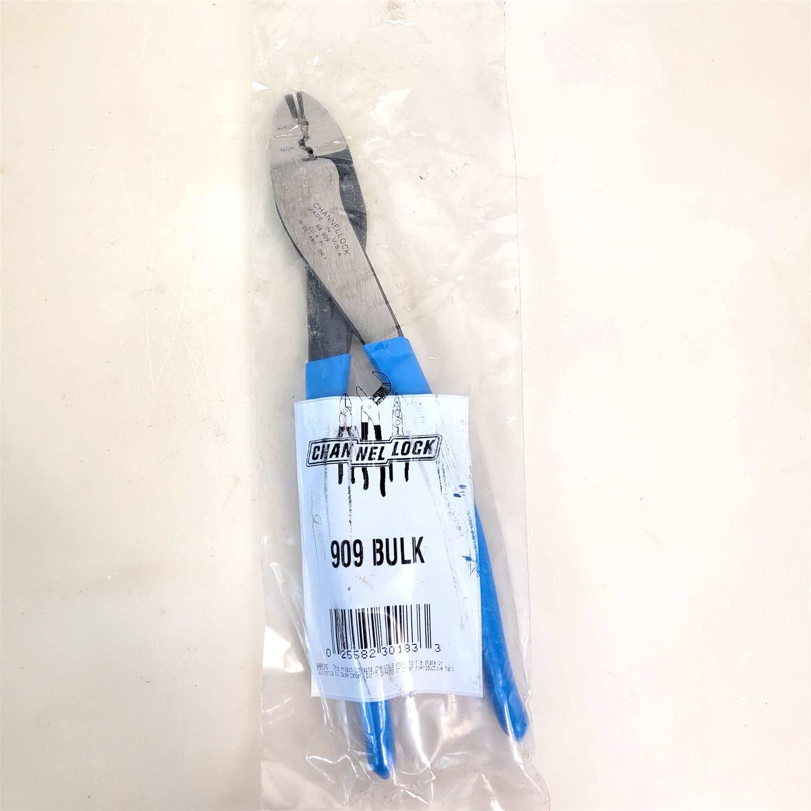 SEALED Channellock 909 9.5" Crimping Pliers  USA MADE ~T494