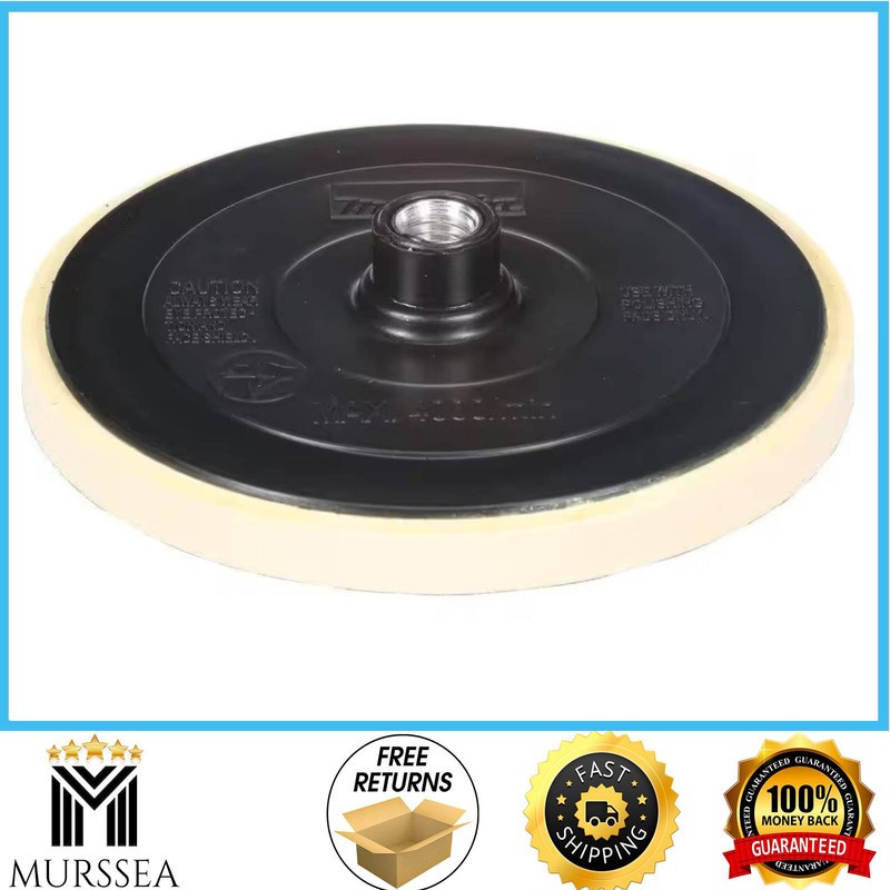 Makita Backing Pad Hook Loop 7" Auto Car Polisher 9227C, 9227CY, 9237C, PV7001C