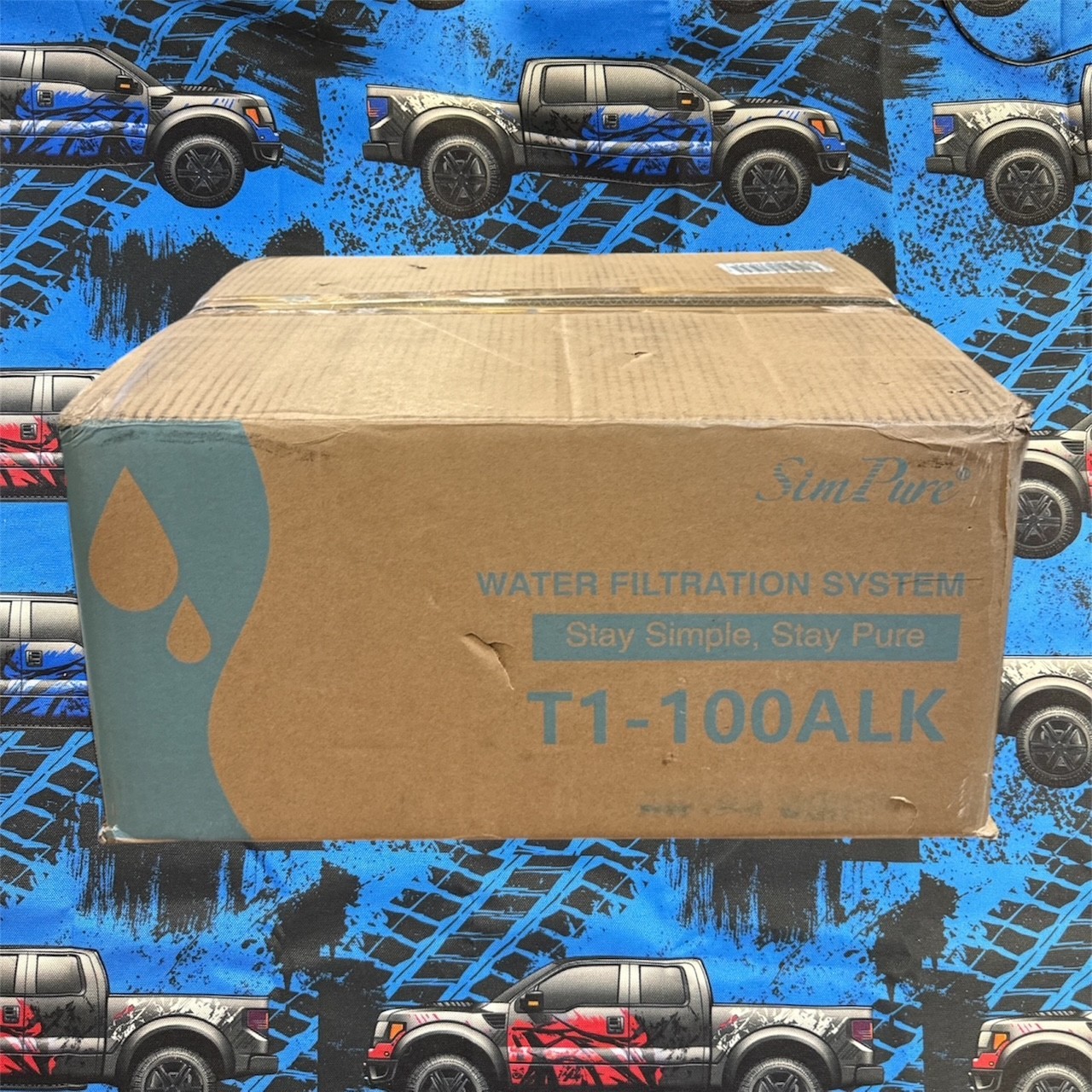 SimPure T1-100ALK RO Water Filtration System WITH FAUCET