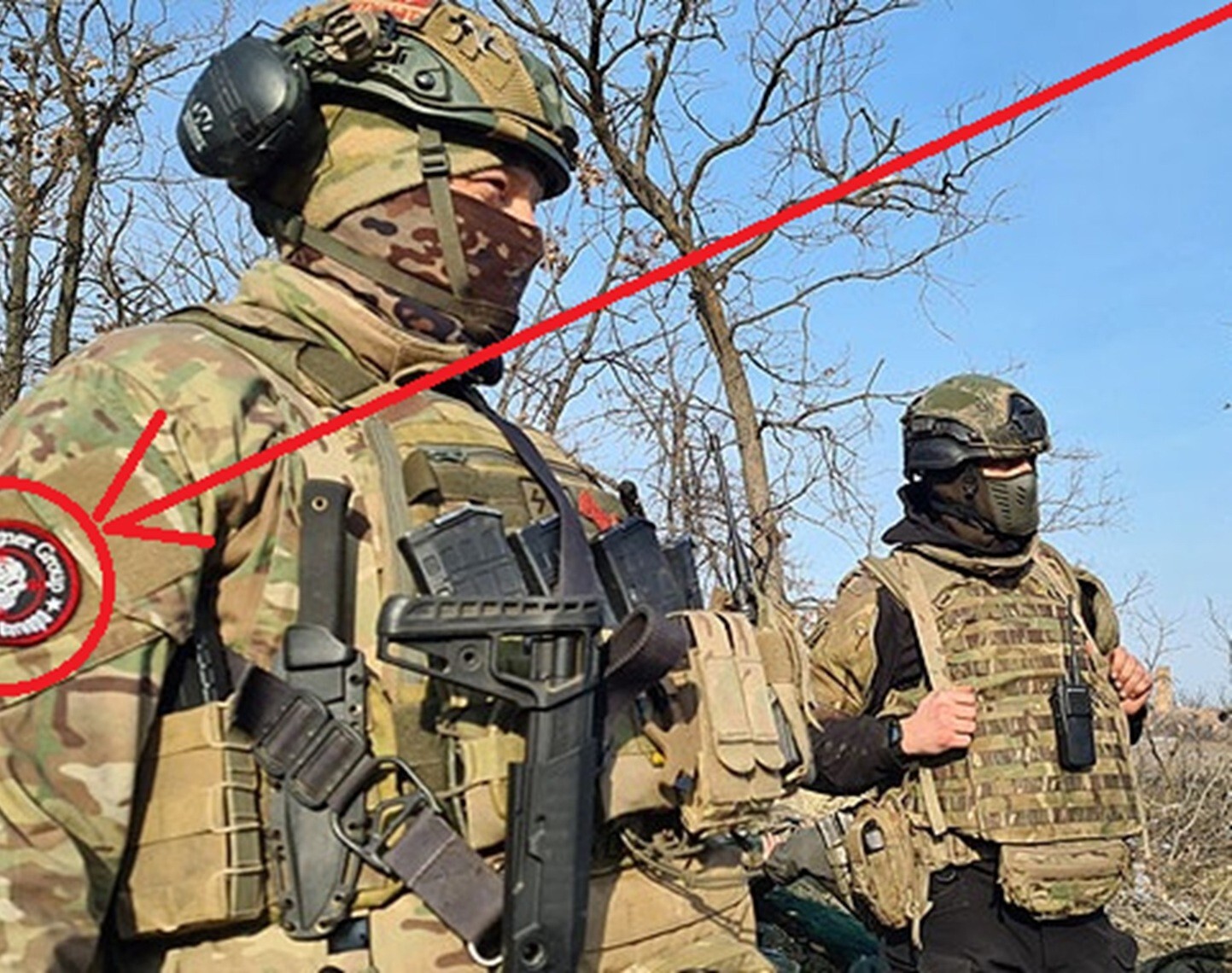 MOSCOVIA PRIVATE MILITARY SECURITY CONTRACTOR vêlkrö INSIGNIA: PMC SKULL