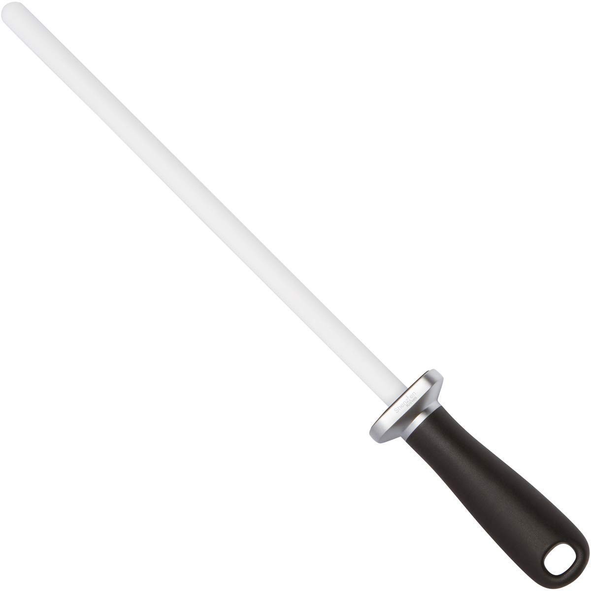Ceramic Honing Rod 12 Inch – Ceramic Knife Sharpener for Chef, Carving, Parin...