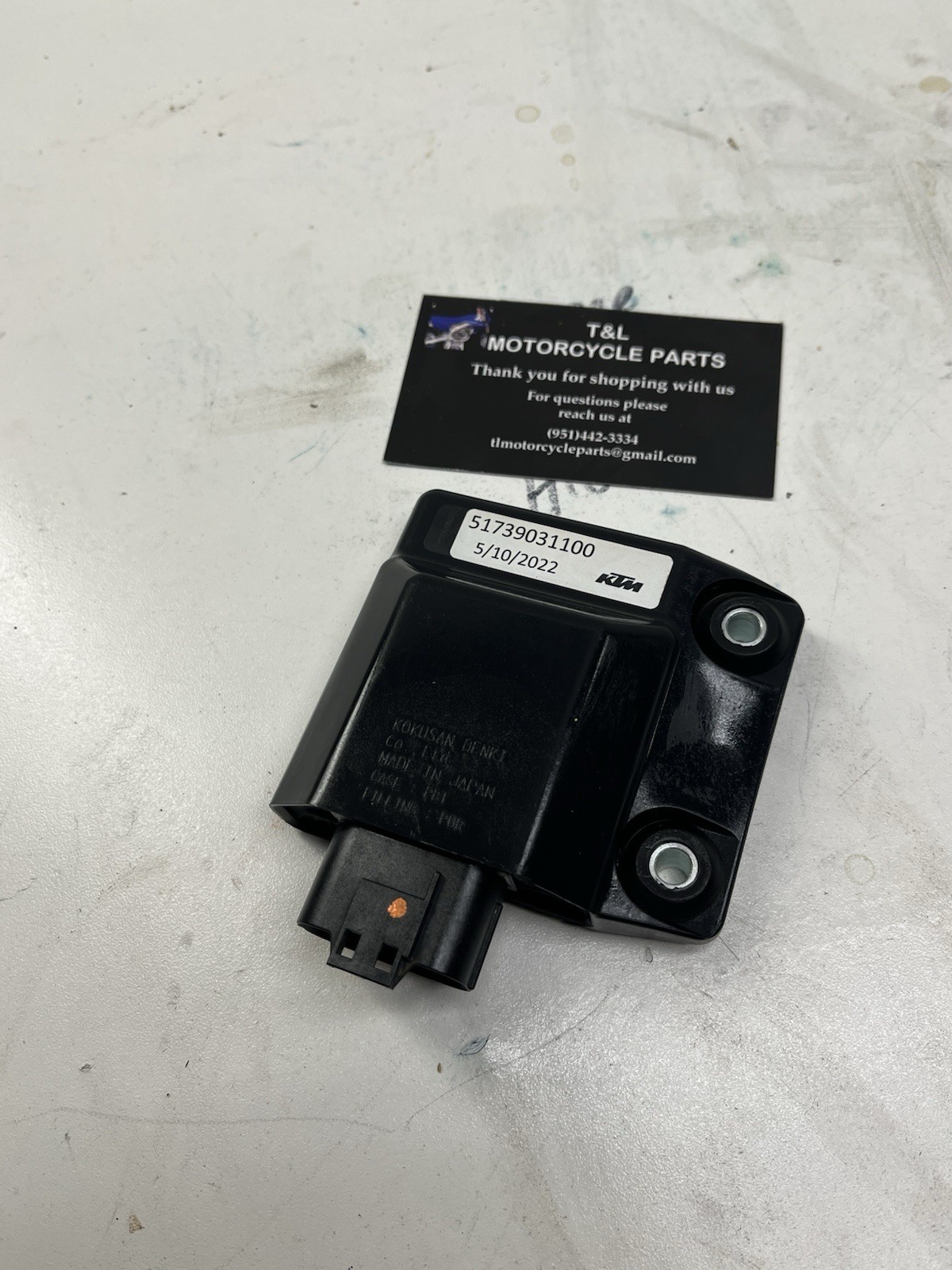 2022 KTM 150 SX OEM ECU ELECTRONIC CONTROL UNIT NEW TAKE OFF
