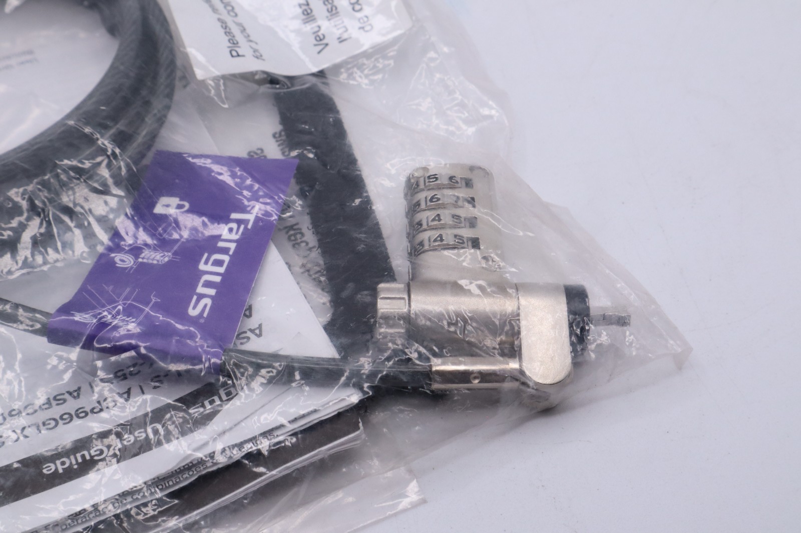 Targus DEFCON Ultimate Universal Serialized Combination Lock (ASP96GLX-S)