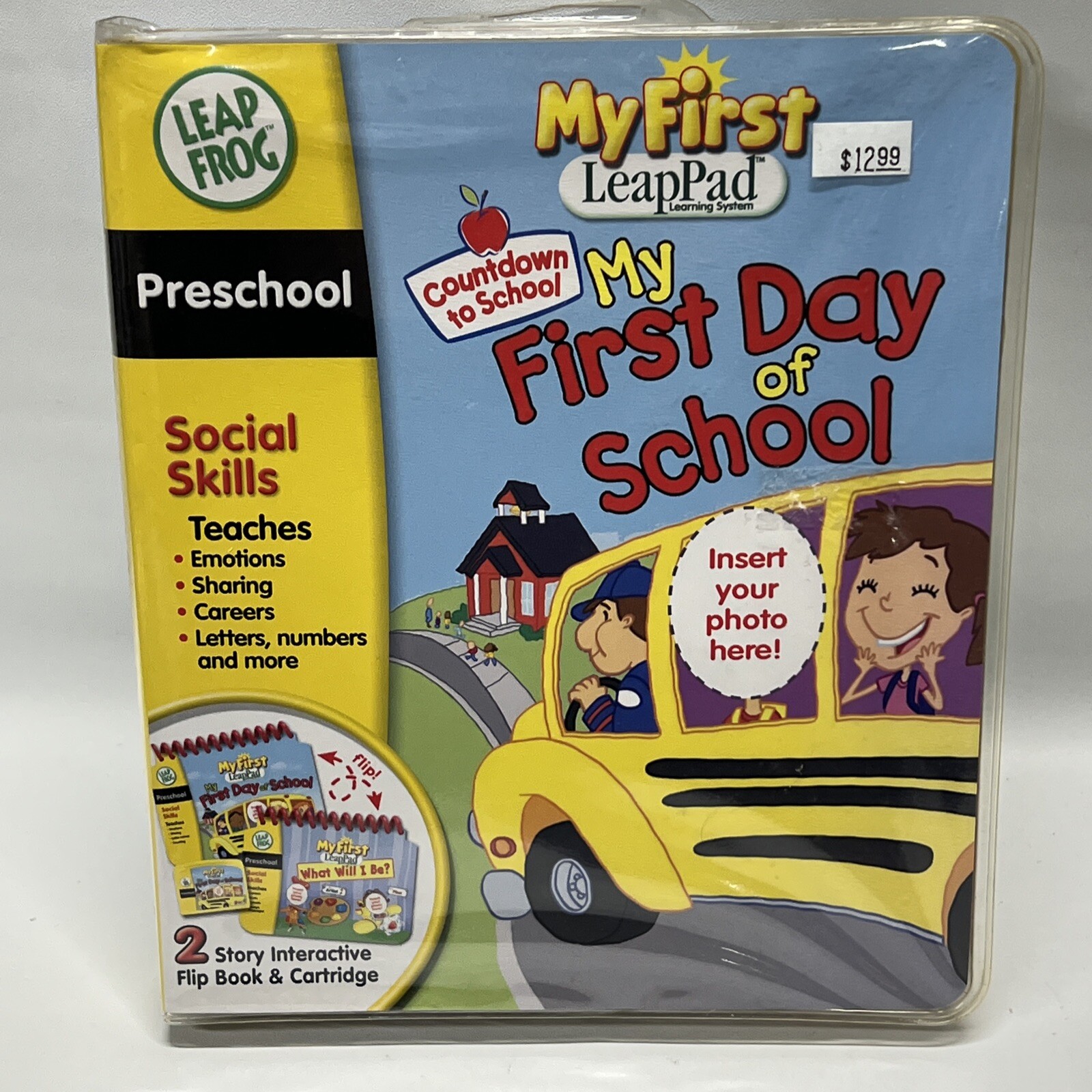 My First LeapPad: Preschool Social Skills - First Day of School Interactive Book