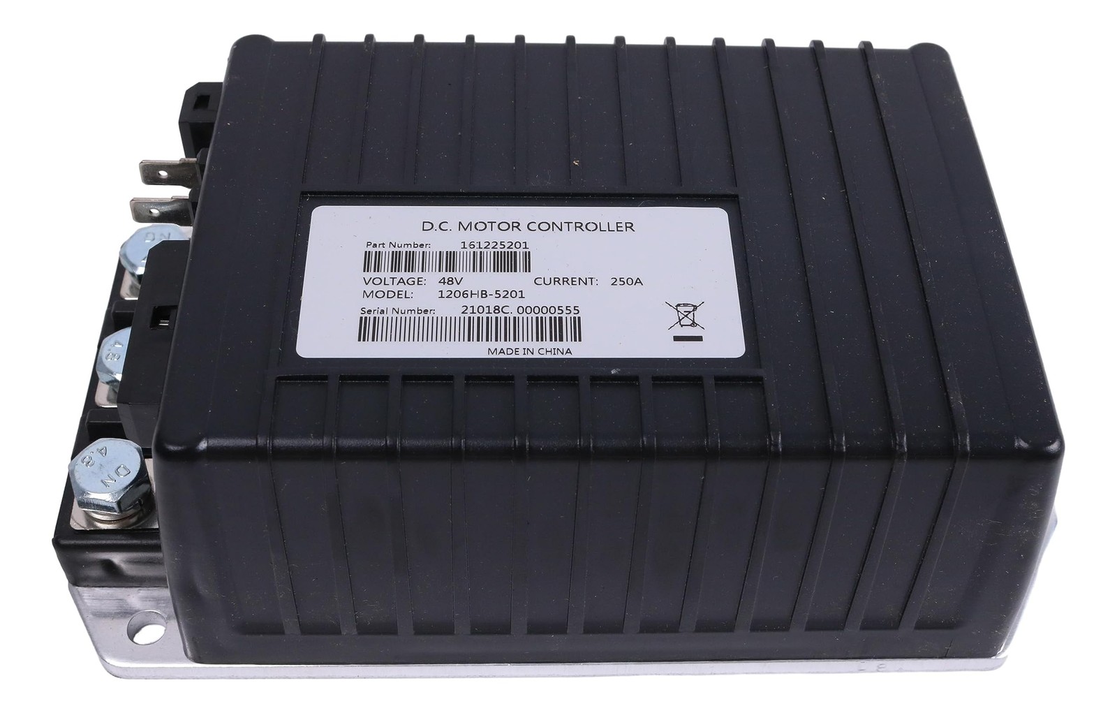 Solarhome 48V 250A Controller 1206HB-5201 Compatible with E-Z-GO TXT Black