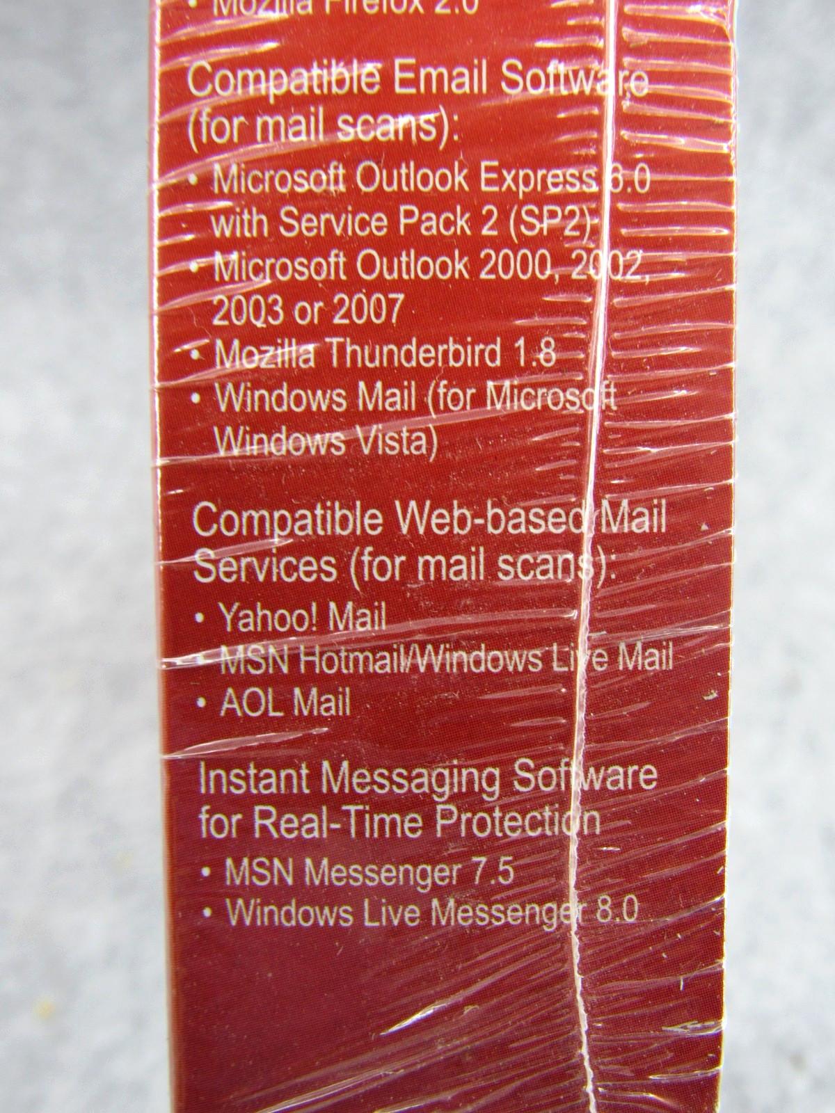 TREND MICRO Antivirus plus AntiSpyware 2008 CD ~ WIndows Vista SEALED!