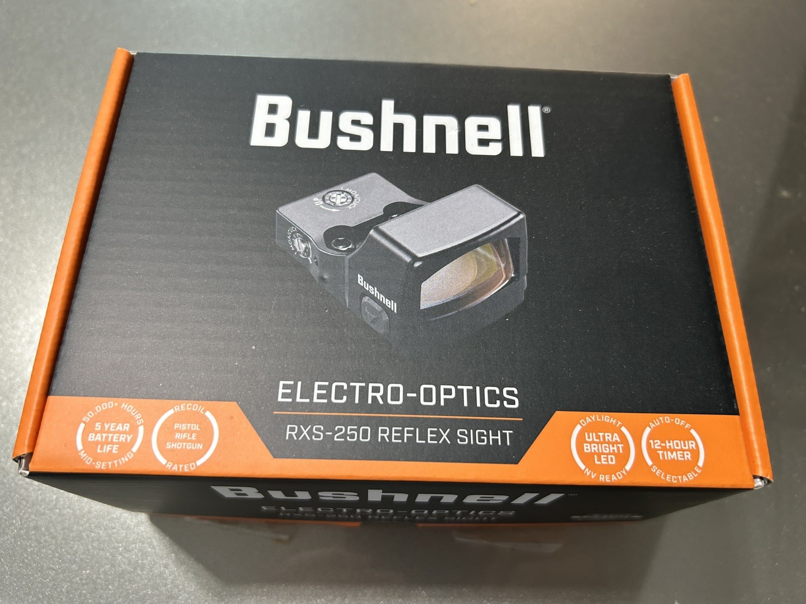 Bushnell RXS250 Reflex Sight Red Dot Optic Waterproof Tactical Sight free ship