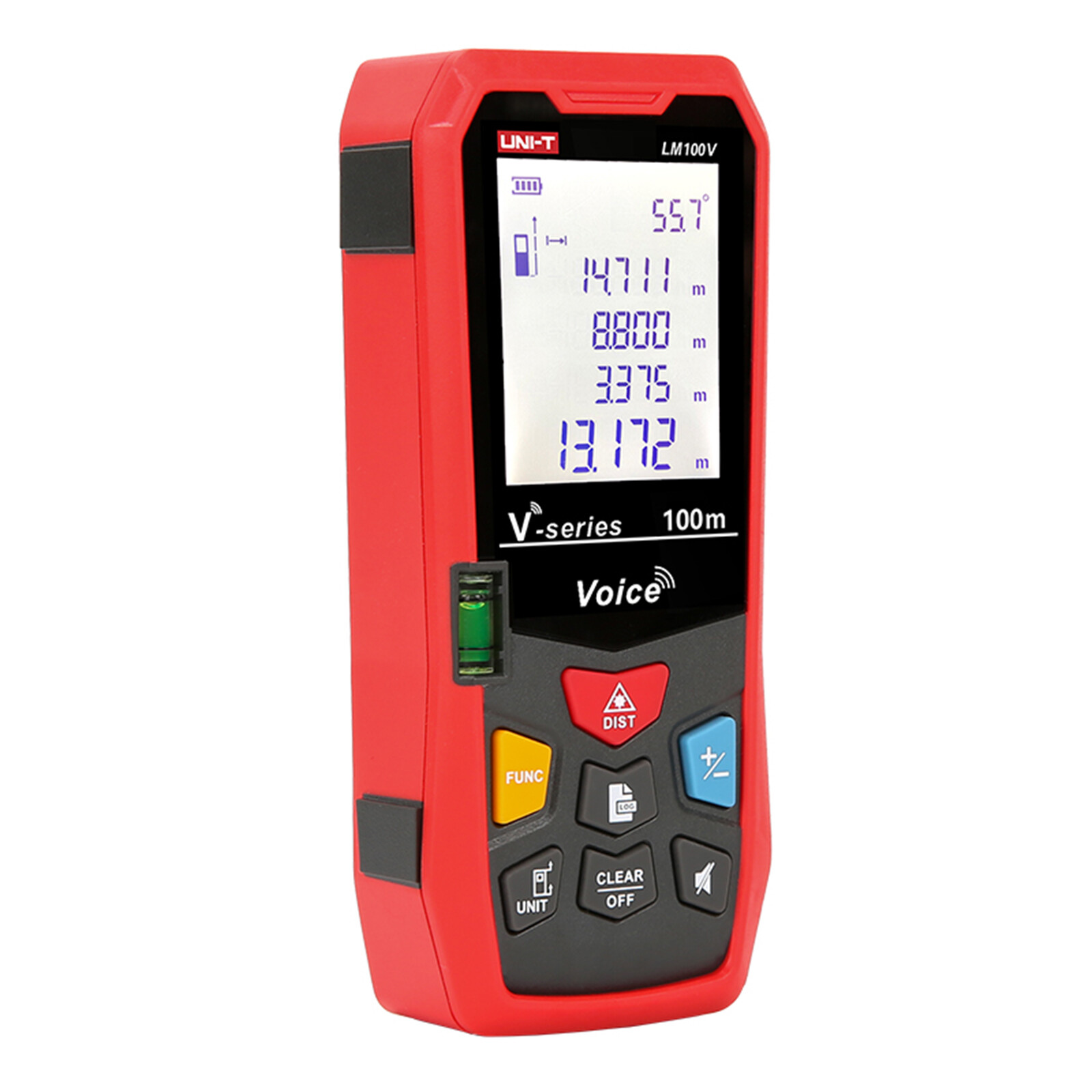 UNI-T LM50V Laser Range Finder with Voice Broadcast Function USB Charging