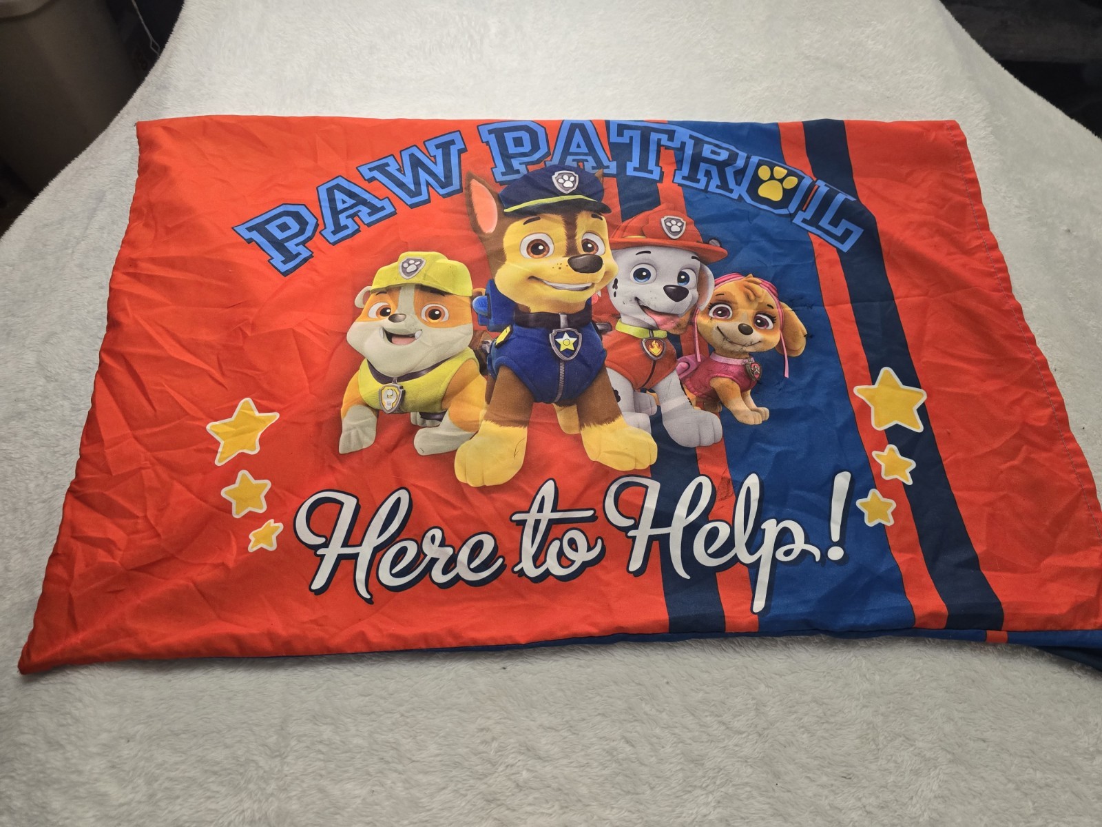 Paw Patrol Standard Pillow Case Nickelodeon Pillowcase