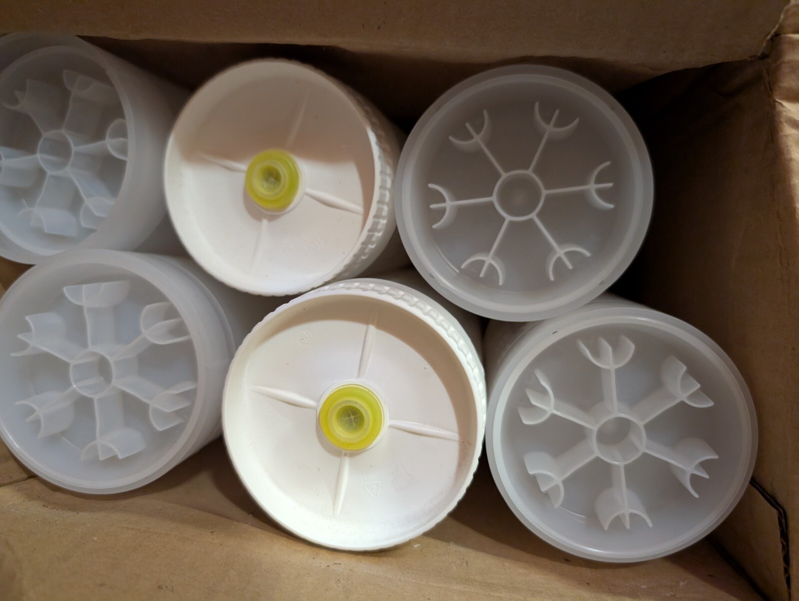 FIFO Single Valve Bottle GB21X1-220-6, 6-Pack