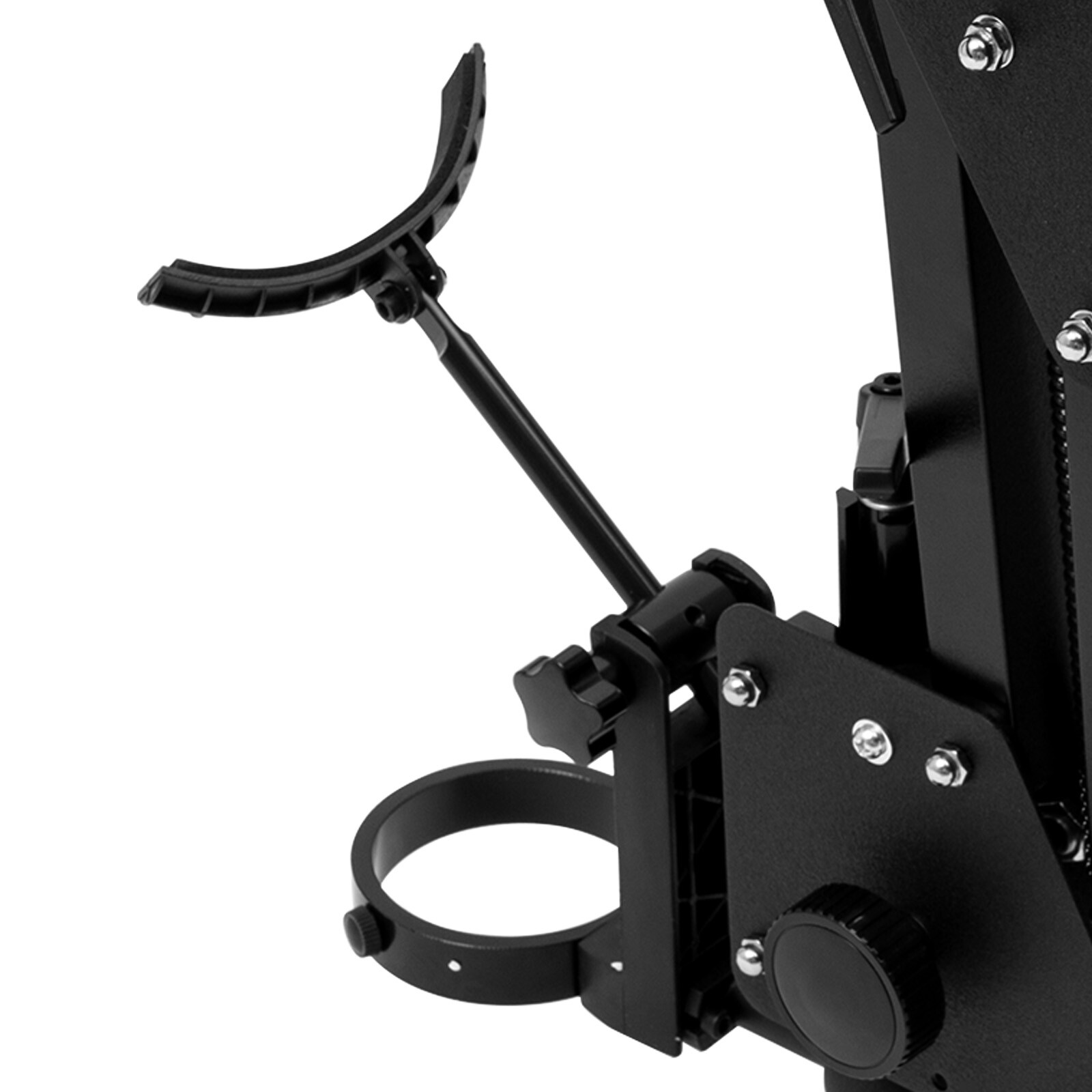 Multi-directional 77mm Jewelry Microscope Stand Inlaid Stand Aluminum Alloy Good