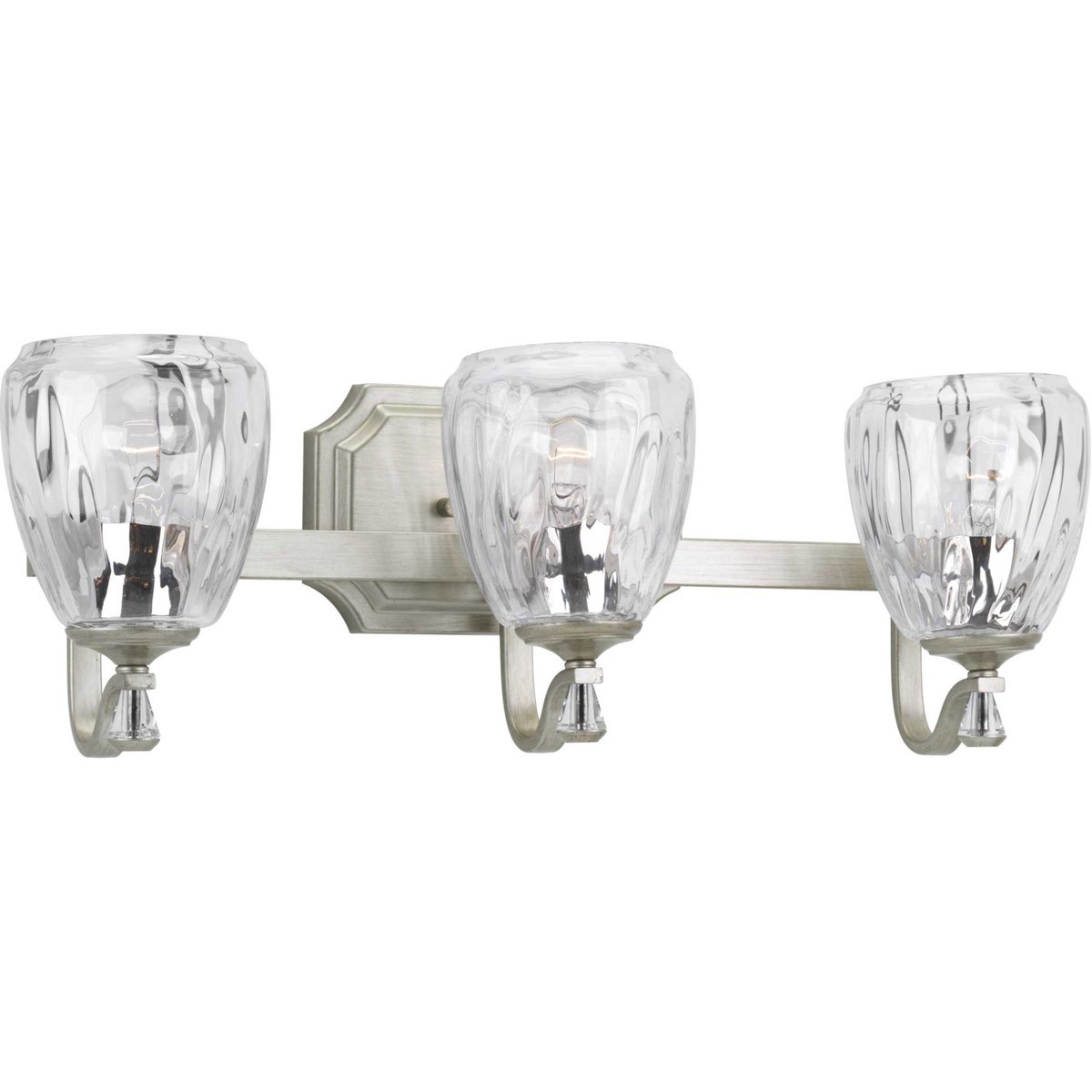 41ELIZABETH 42891-SRCW Kenley Bathroom Vanity Light Silver Ridge