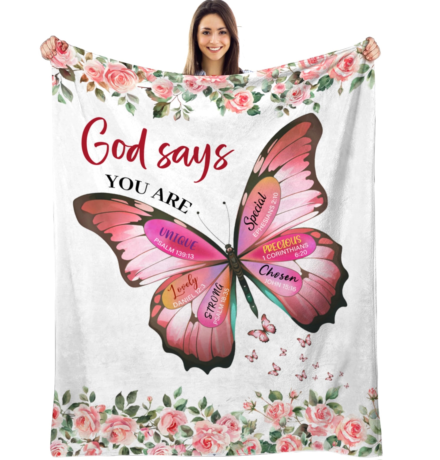 Christian Gifts For Womenbutterfly Blanketreligious Gifts For Womenfaith Based G