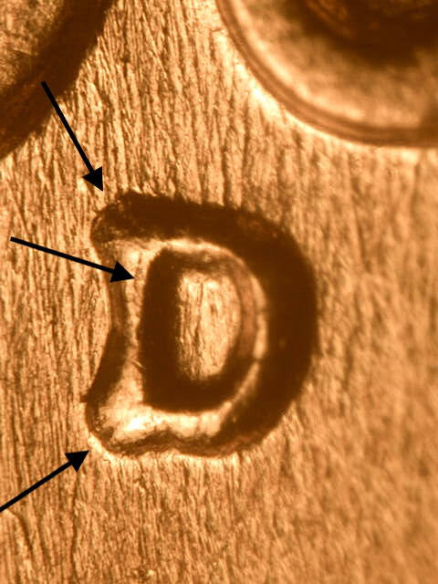 1961-D WRPM#30 D/D Tilted Ch/Gem BU/Uncirculated Red Lincoln Cent Error