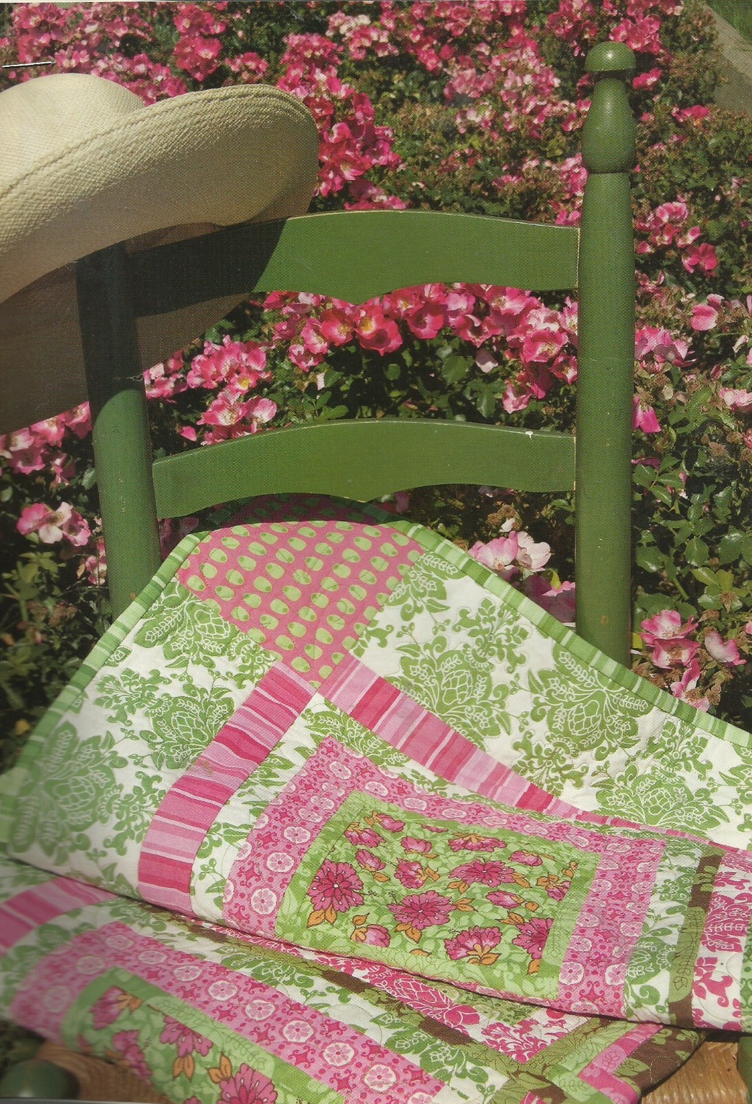B0615  FLOWER BOX  QUILT PATTERN/INSTRUCTIONS