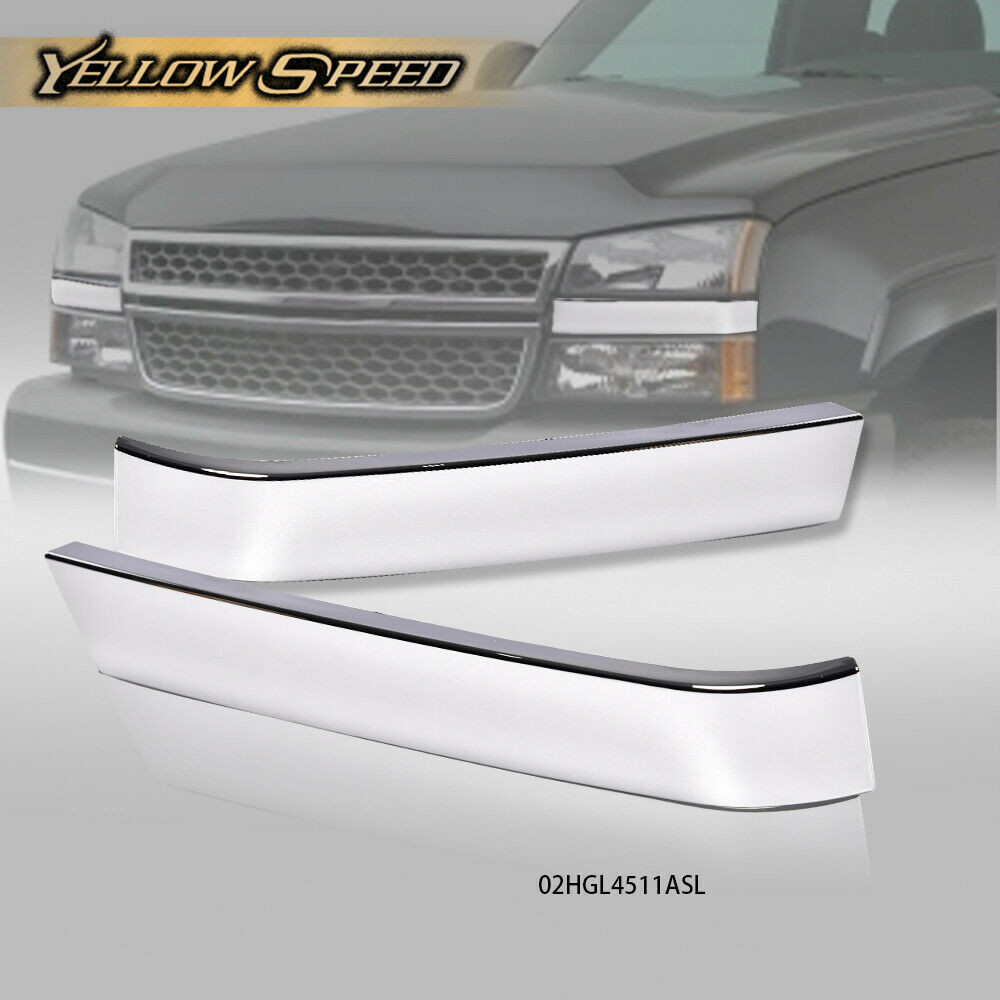 Fit For 2003-2007 Chevrolet Silverado 1500 2500 3500 Grille Molding Filler Trim