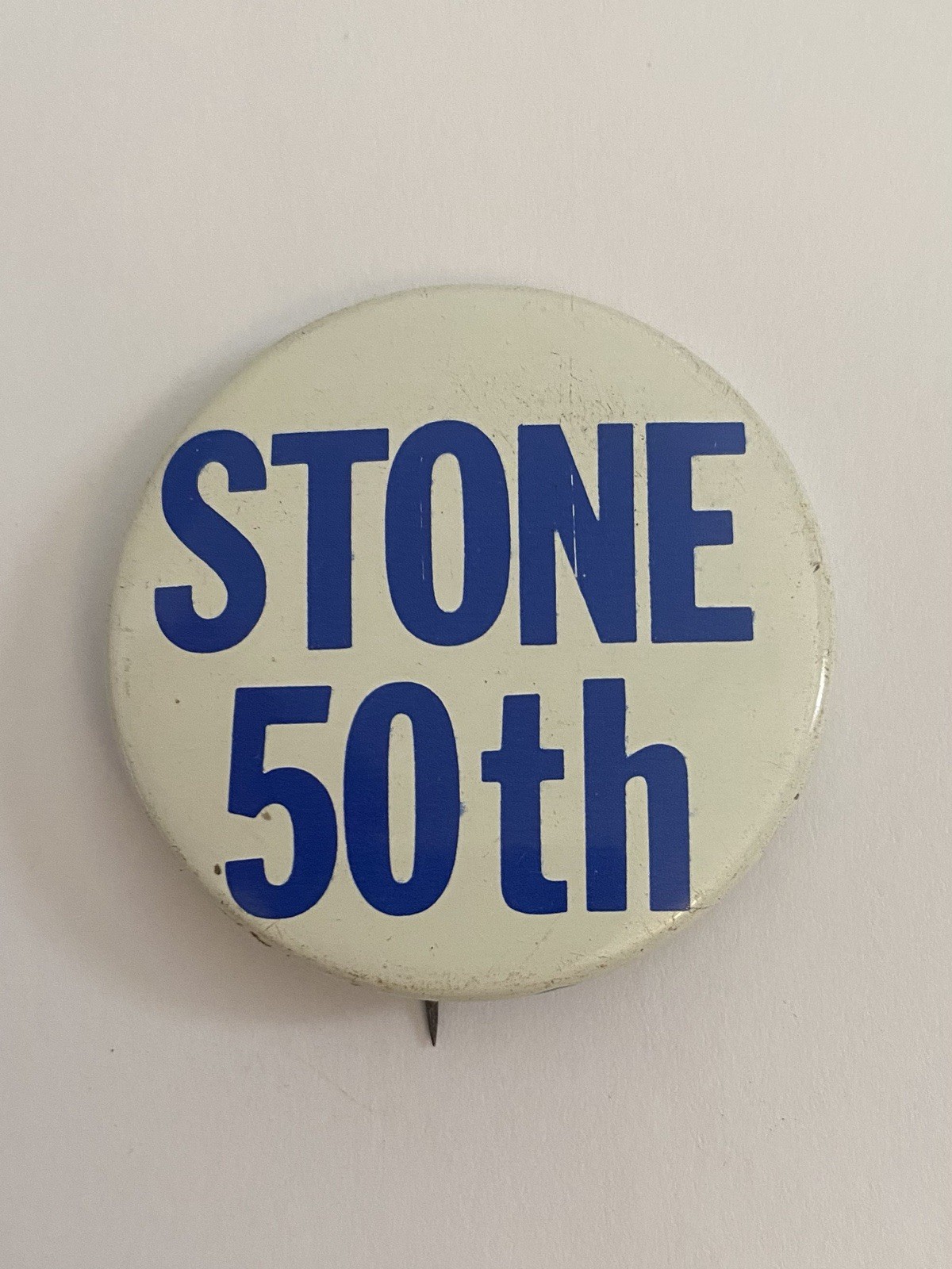 Bernard Stone 50th Ward Chicago Pin Back Button P188
