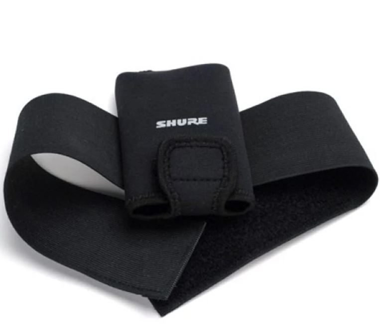 Shure WA580B Cloth Pouch for UR1 Bodypack Transmitter, Black