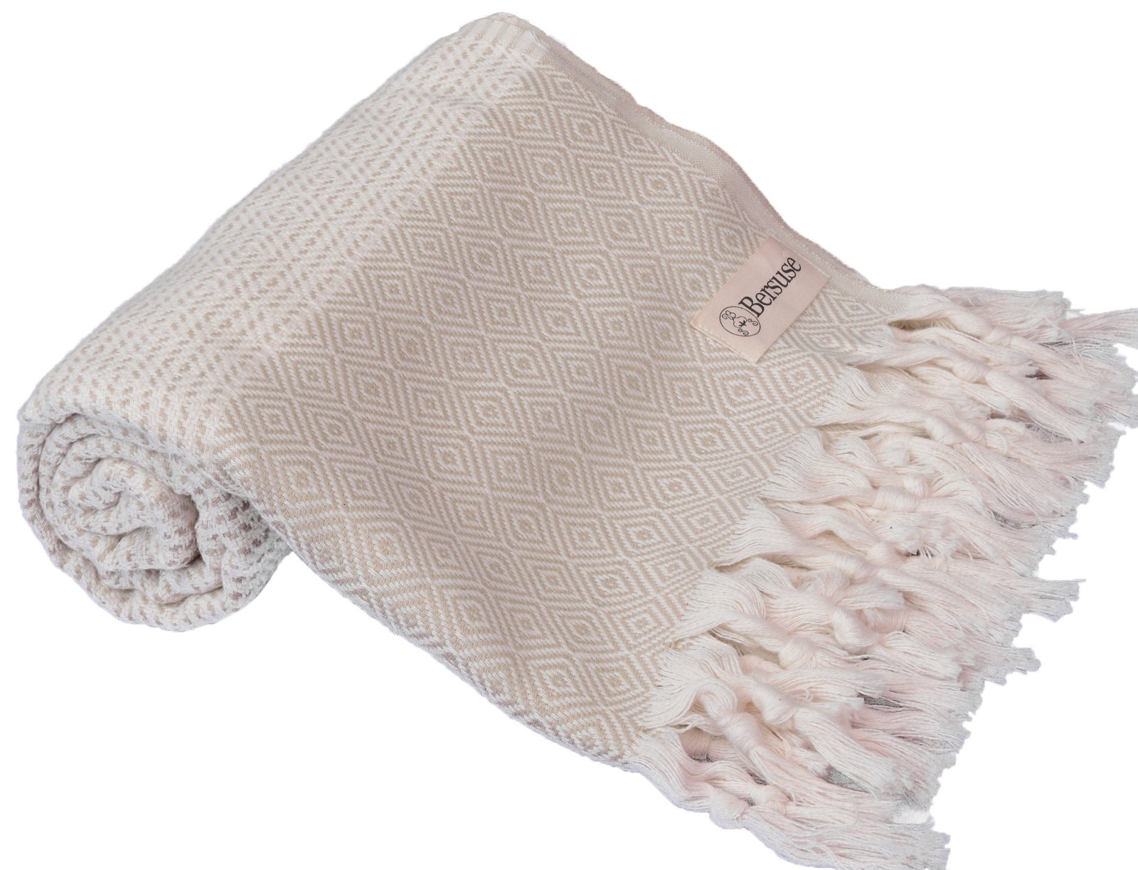 100% Cotton Hierapolis Turkish Towel Bath Towel Beach Towel Pool Towel - Beac...