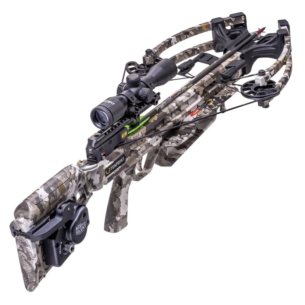 TenPoint Titan 400 Vektra Crossbow w/ACUdraw Silent/Pro-View Scope: CB24047-7556
