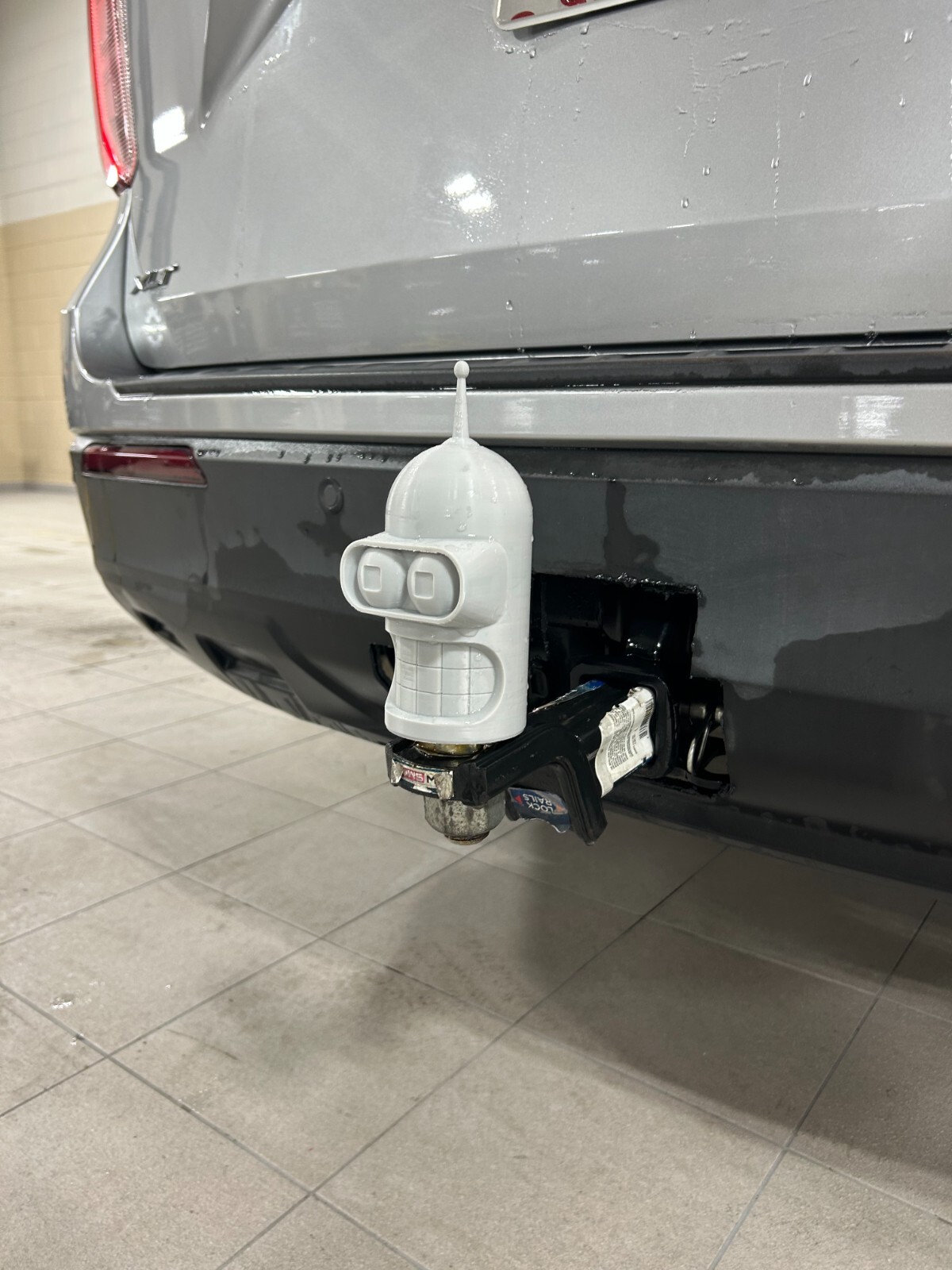 Bender, ball tow hitch receiver cover 2"