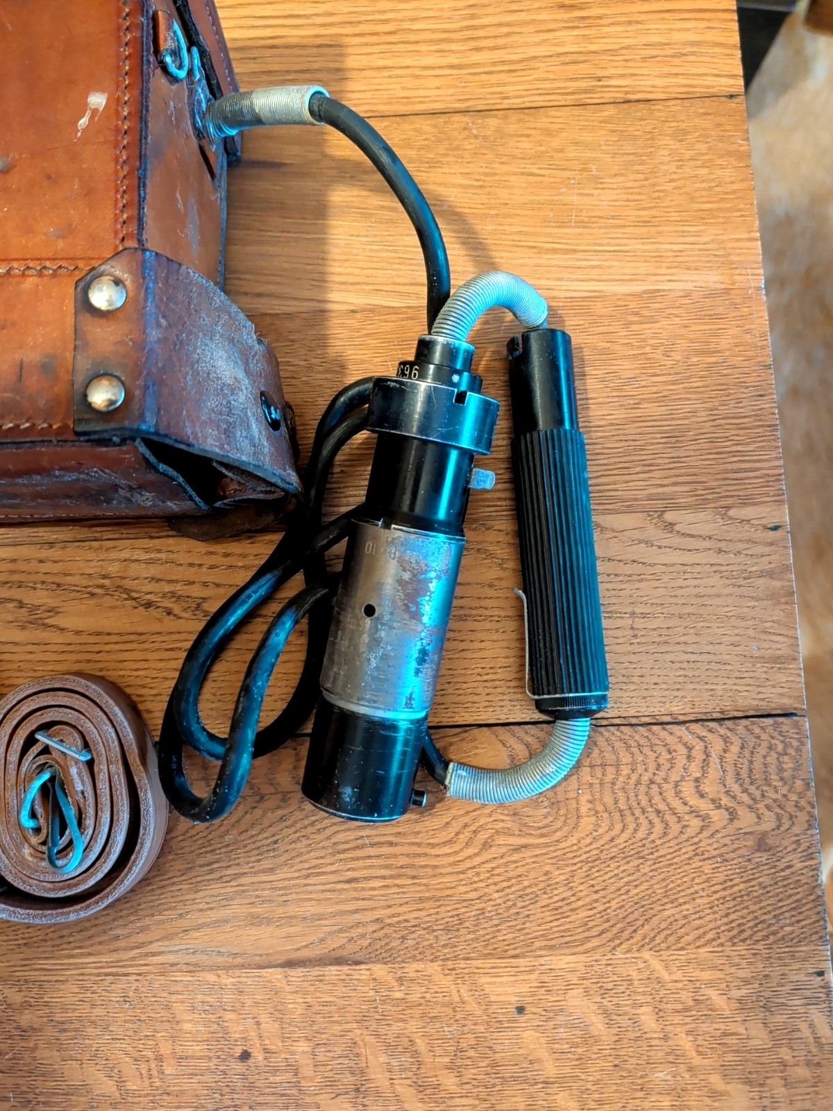 Vintage Cold War Polish Geiger Counter Dedector DP-66