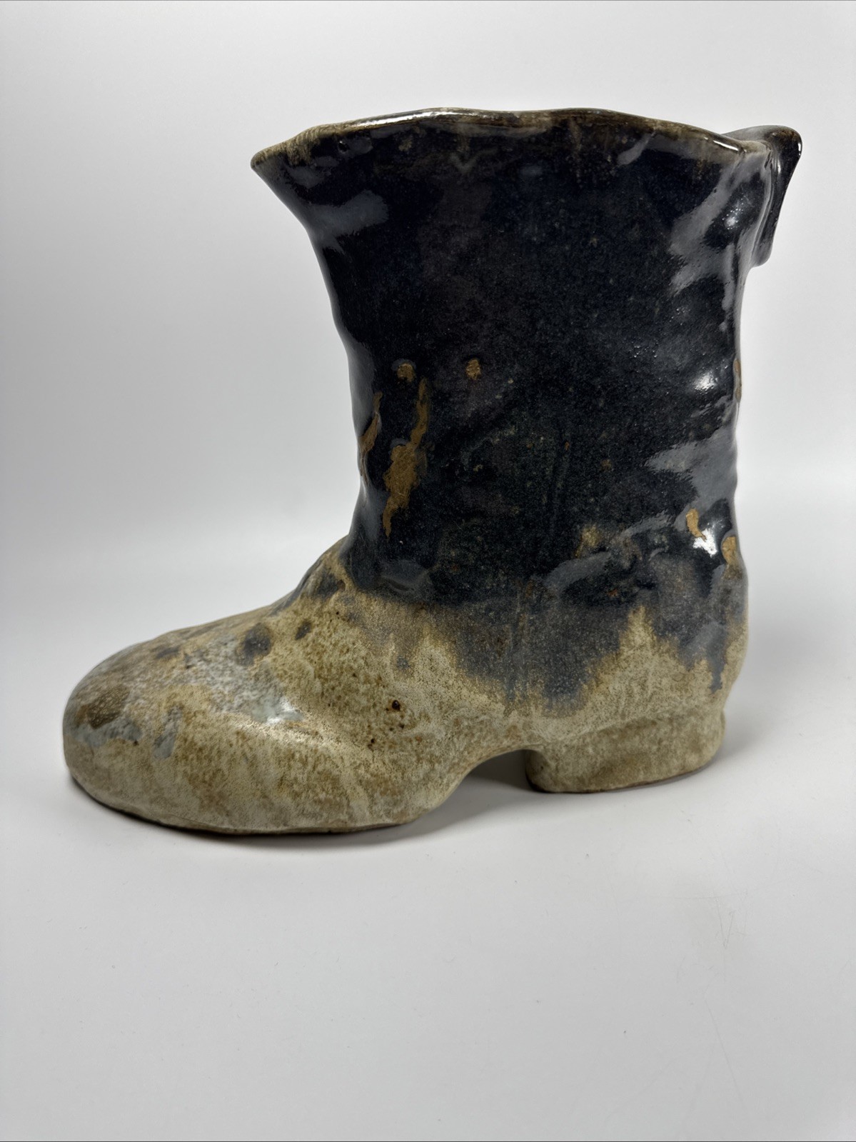 Heavy Vintage Planter / Garden Decor Boot 1975