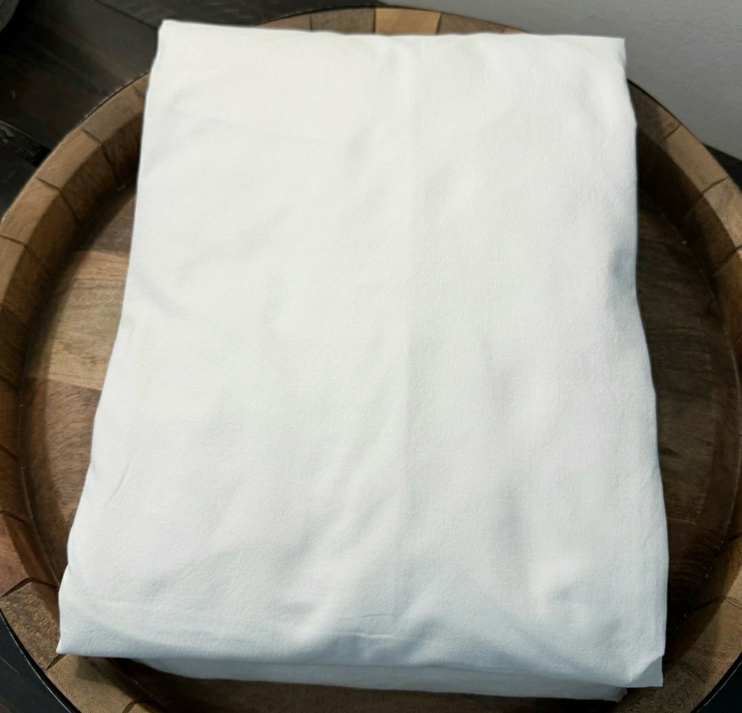 Vera Wang OEKO-TEX Cotton Queen Fitted Sheet White