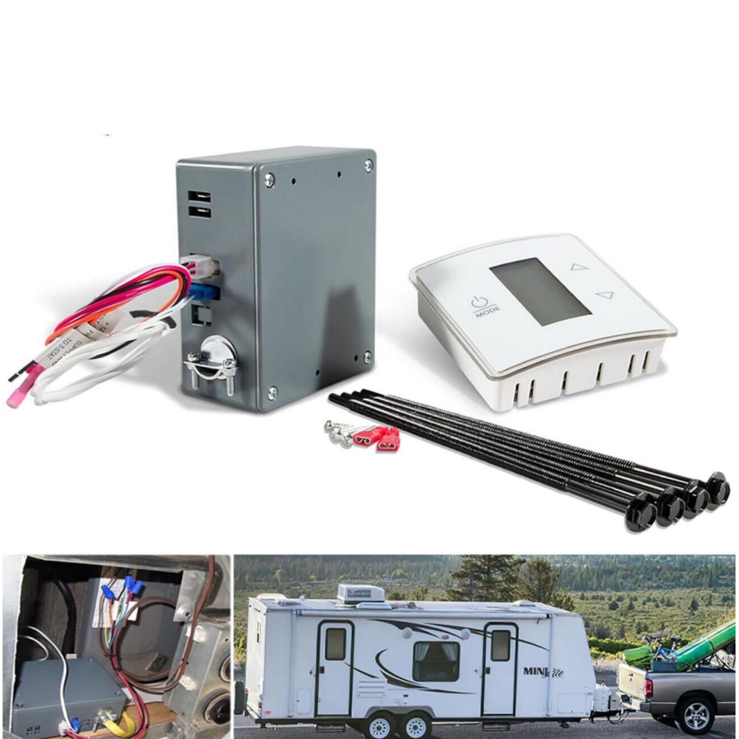 For Dometic CT Single Zone Thermostat 3316230.000 Control Kit RV Thermostat Kit