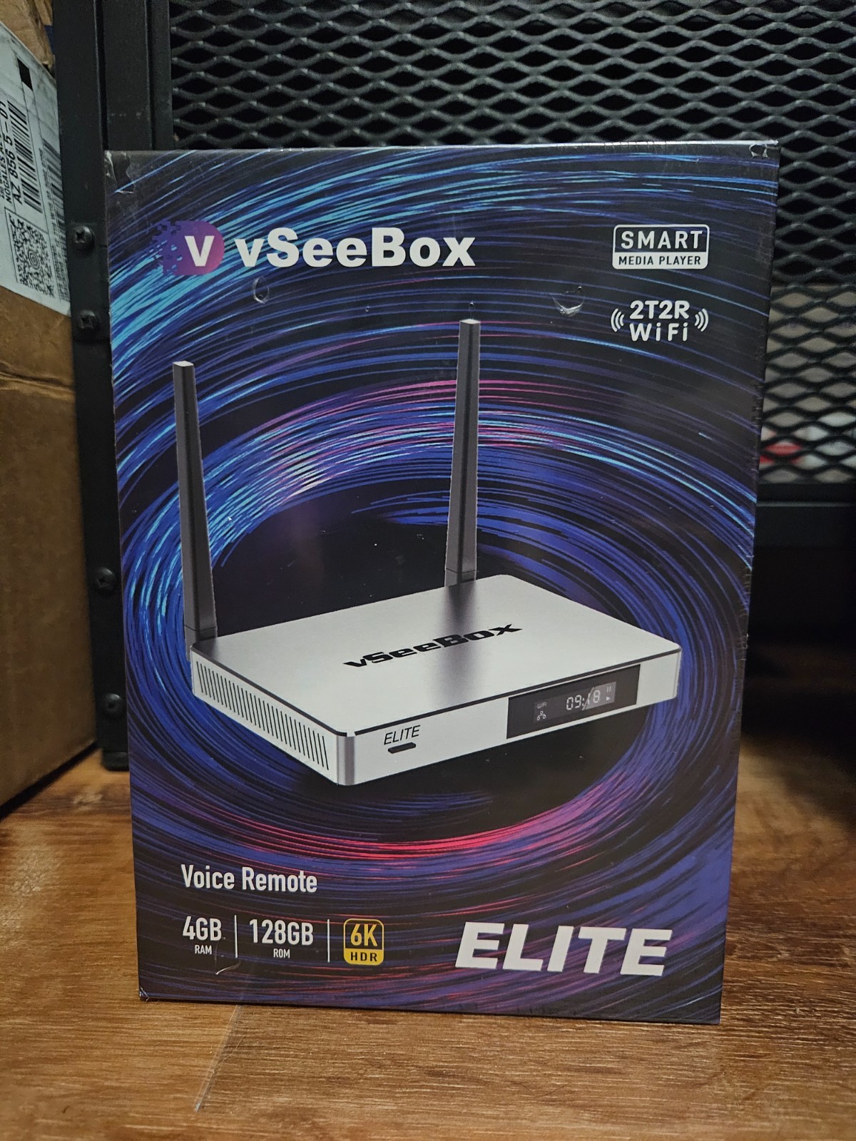 VSeeBox Elite TV Box   Smart Media Player   Voice Remote  6K