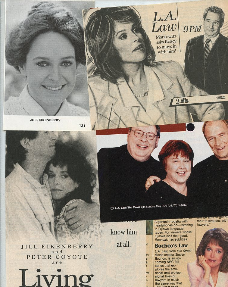 Jill Eikenberry Original Clipping Magazine Photo lot #N6176